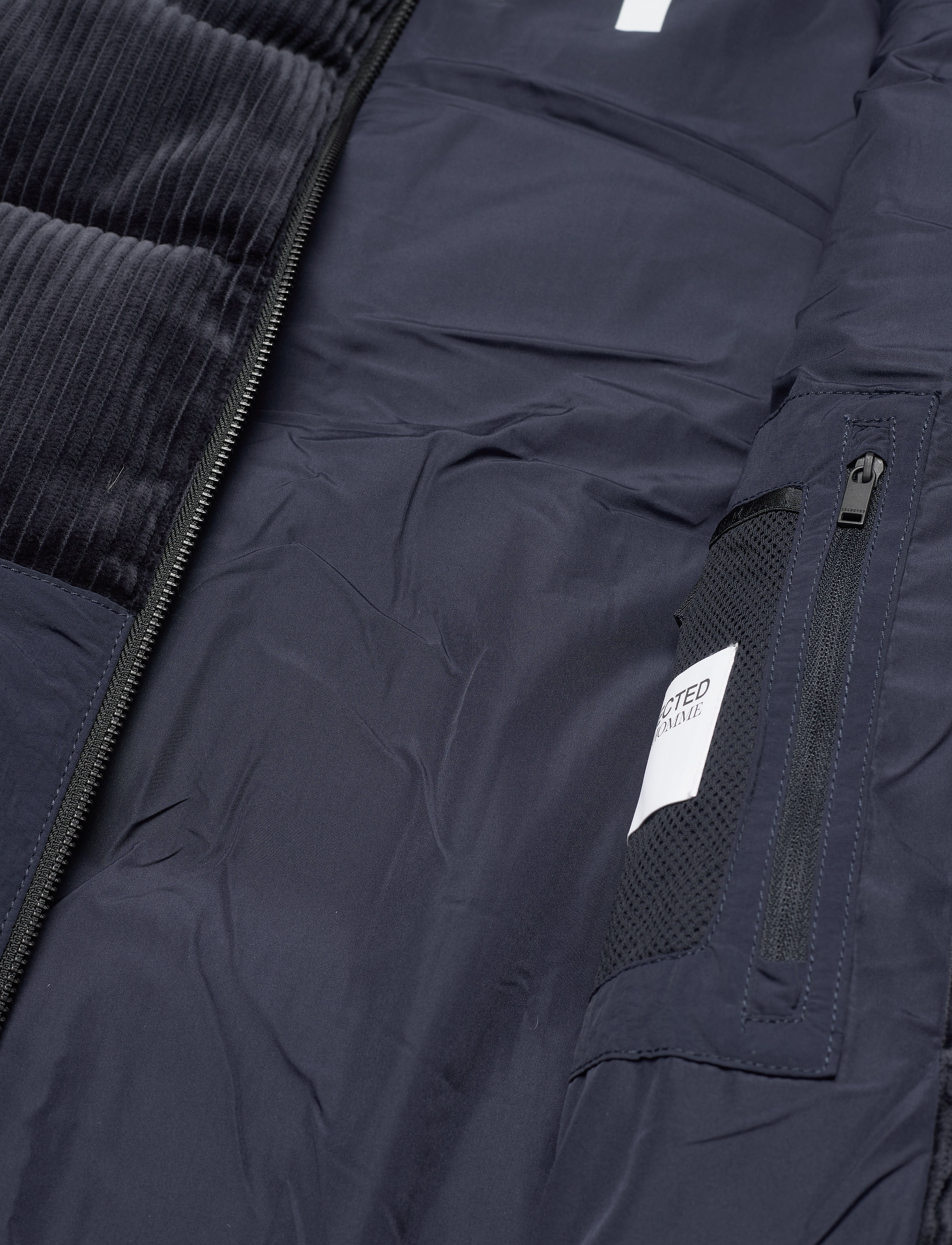 Selected Homme - SLHTHOMAS CORD VEST W - dark navy - 4