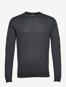 SLHTOWN MERINO COOLMAX KNIT CREW NOOS, Selected Homme