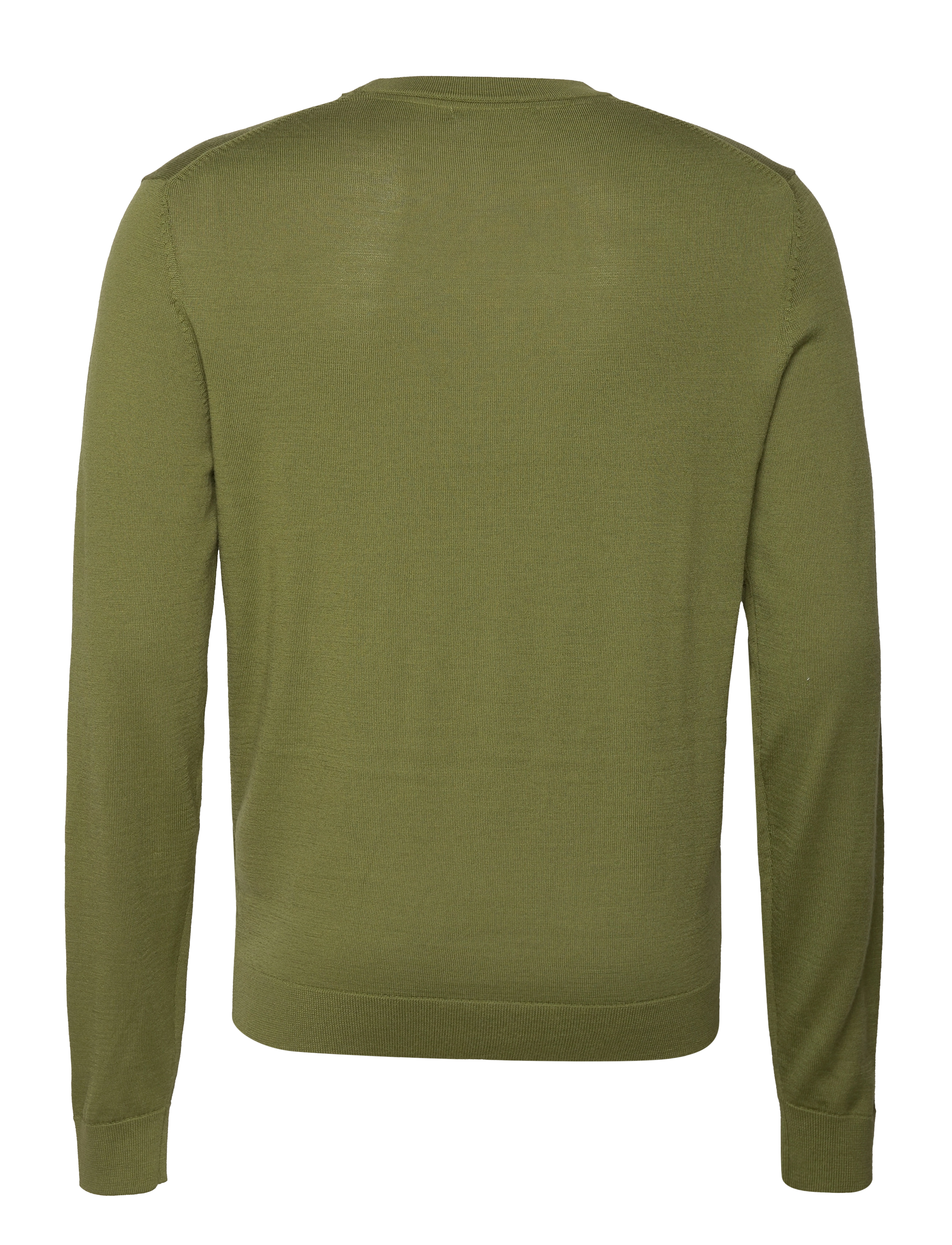 Selected - SLHTOWN MERINO COOLMAX KNIT CREW B - olive branch - 2