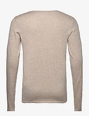 Selected Homme - SLHROME LS KNIT CREW NECK NOOS - stickade basplagg - pure cashmere - 1