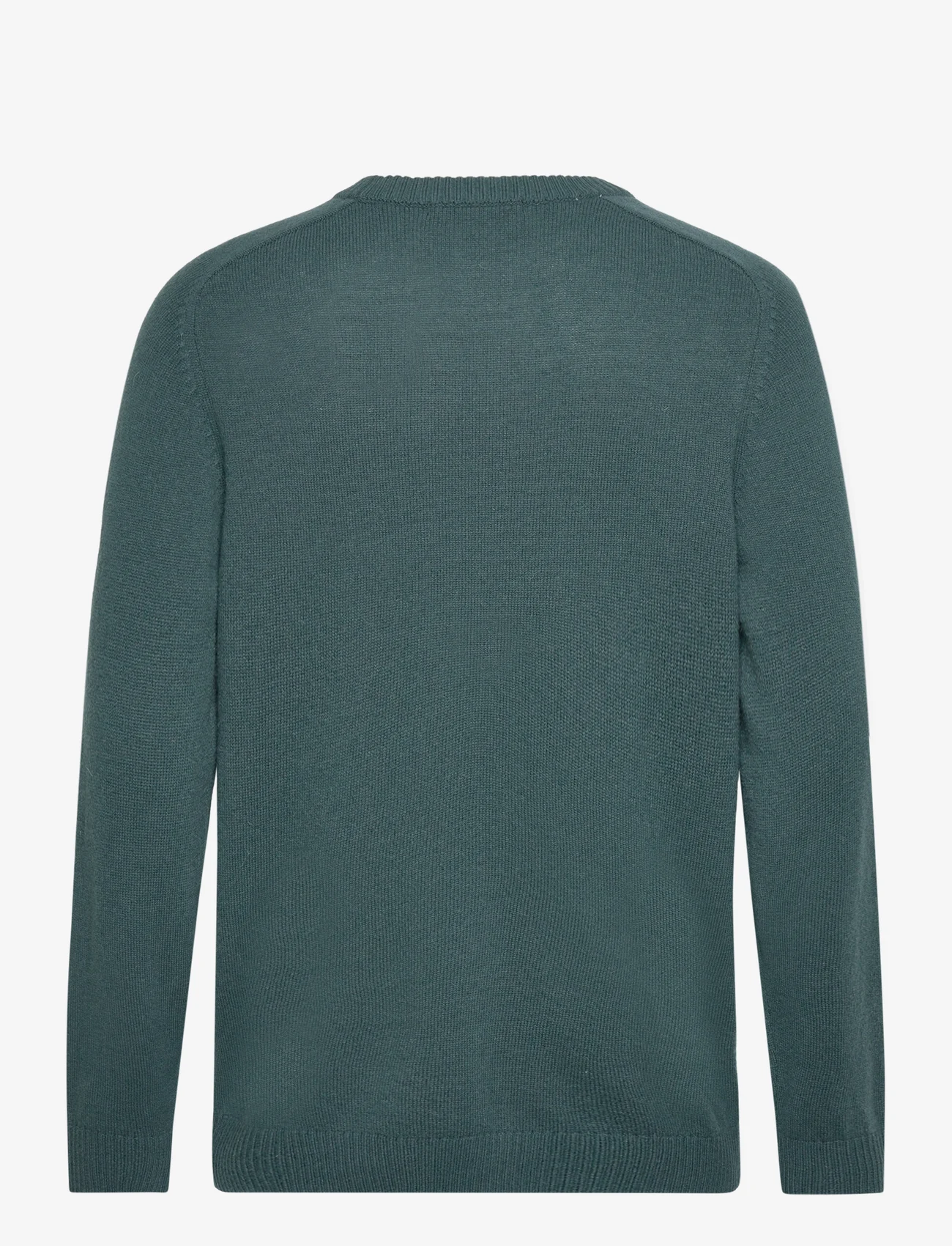 Selected Homme - SLHNEWCOBAN LAMBS WOOL CREW NECK W NOOS - tavalised kudumid - green gables - 1