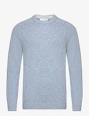 Selected Homme - SLHNEWCOBAN LAMBS WOOL CREW NECK W NOOS - perusneuleet - light blue - 0