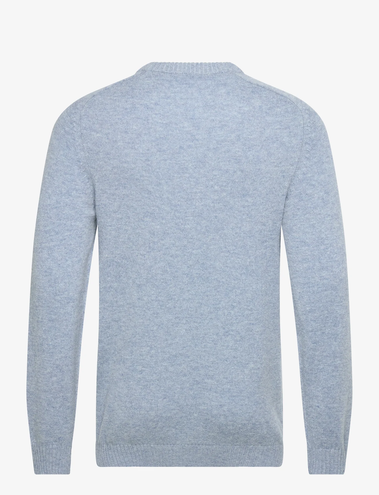 Selected Homme - SLHNEWCOBAN LAMBS WOOL CREW NECK W NOOS - perusneuleet - light blue - 1