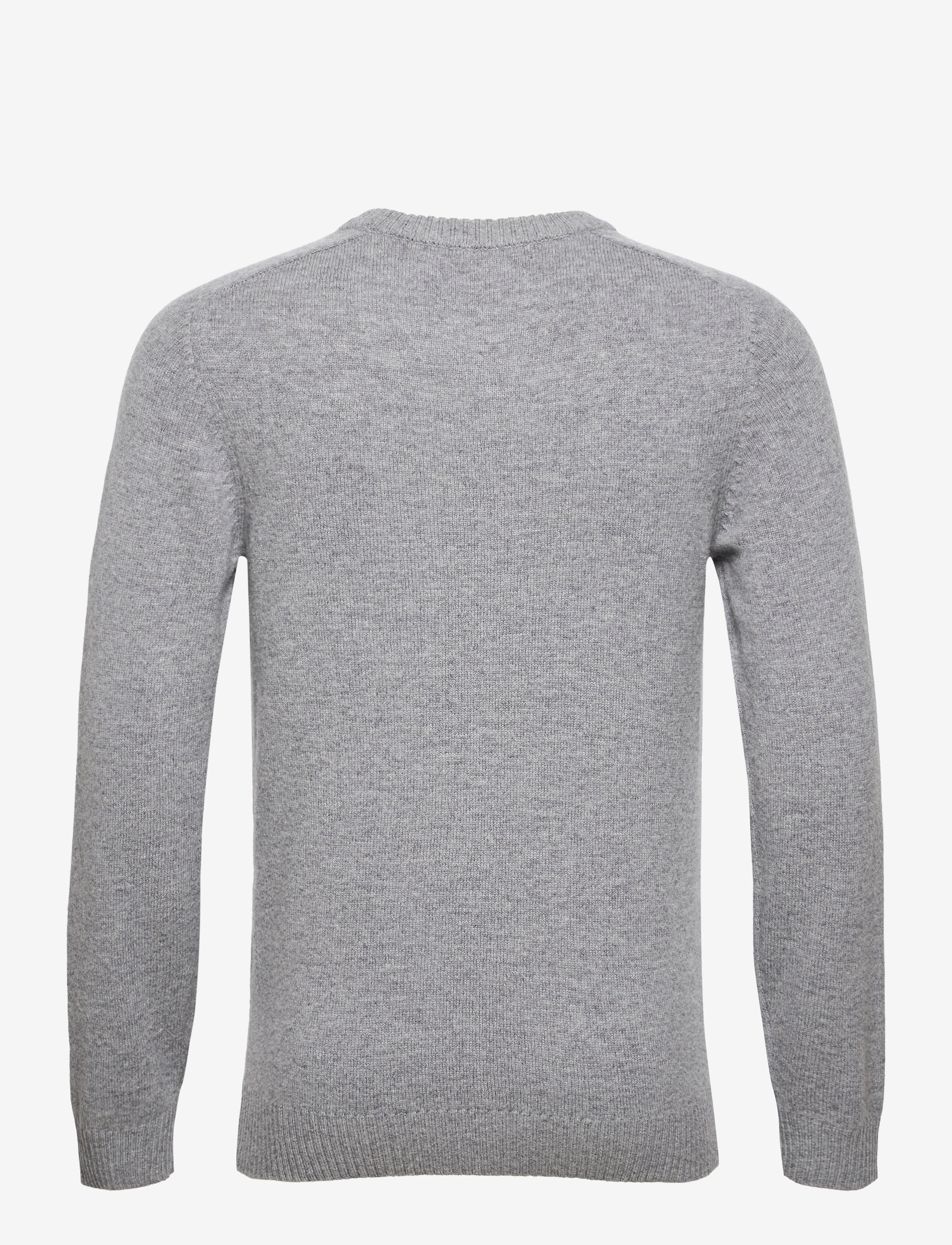 Selected - SLHNEWCOBAN LAMBS WOOL CREW NECK W NOOS - medium grey melange - 2