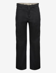 Selected Homme - SLHLOOSE-SALFORD 220 FLEX PANTS W NOOS - chino's - black - 0