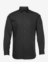 Selected Homme - SLHSLIMETHAN SHIRT LS CLASSIC NOOS - basic shirts - black - 0