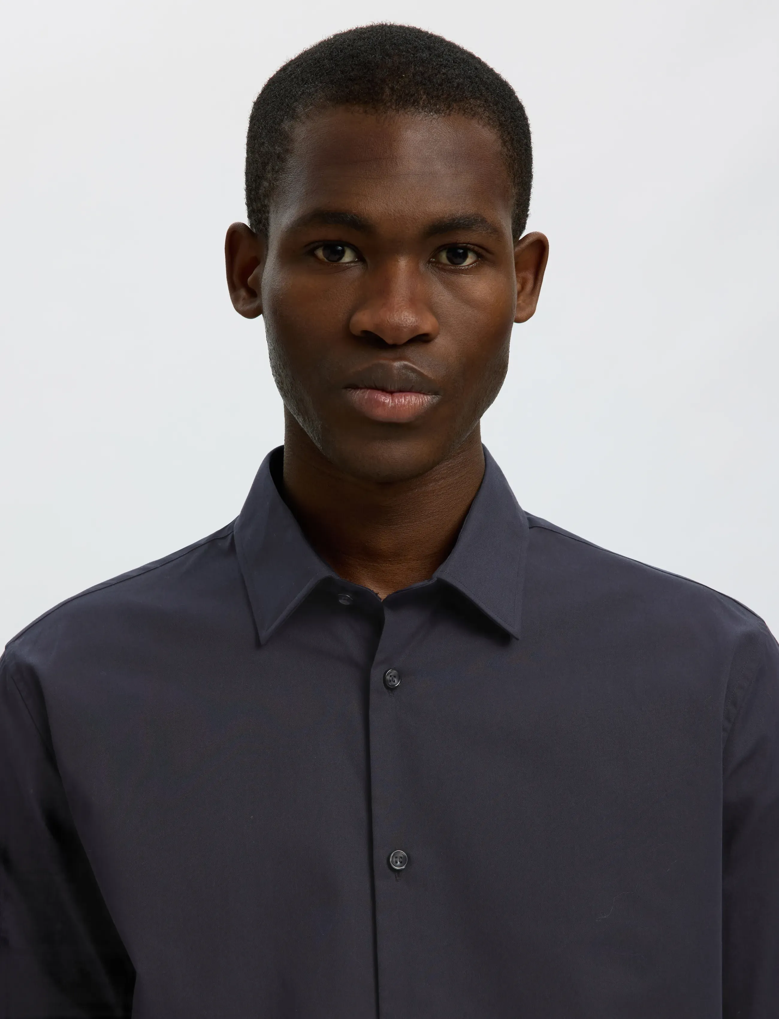 Selected - SLMSLIMFILIP ETHAN SHIRT LS CLASSIC NOOS - casual skjorter - black - 5