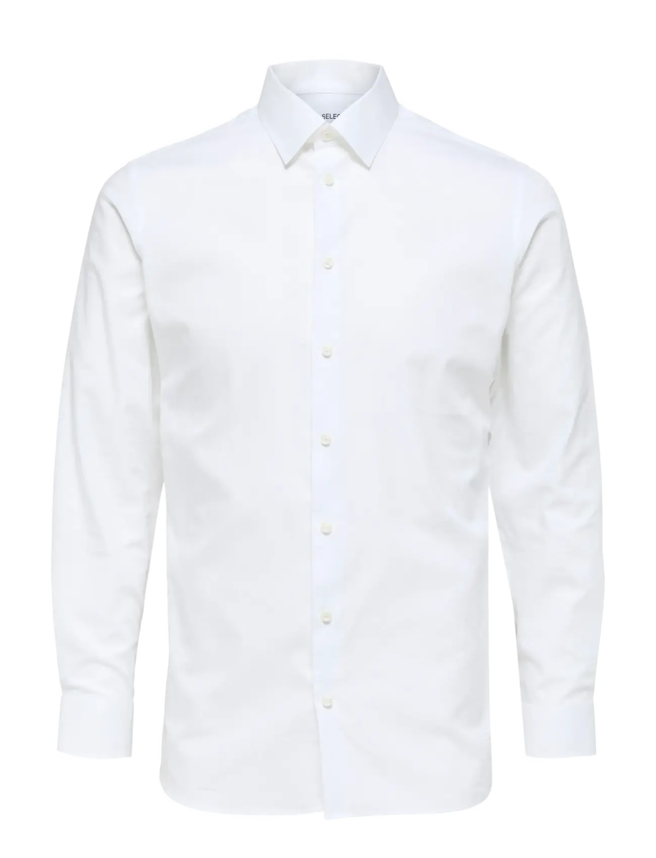 Selected SLHSLIMETHAN SHIRT LS CLASSIC NOOS - Basic skjorter - BRIGHT WHITE / white