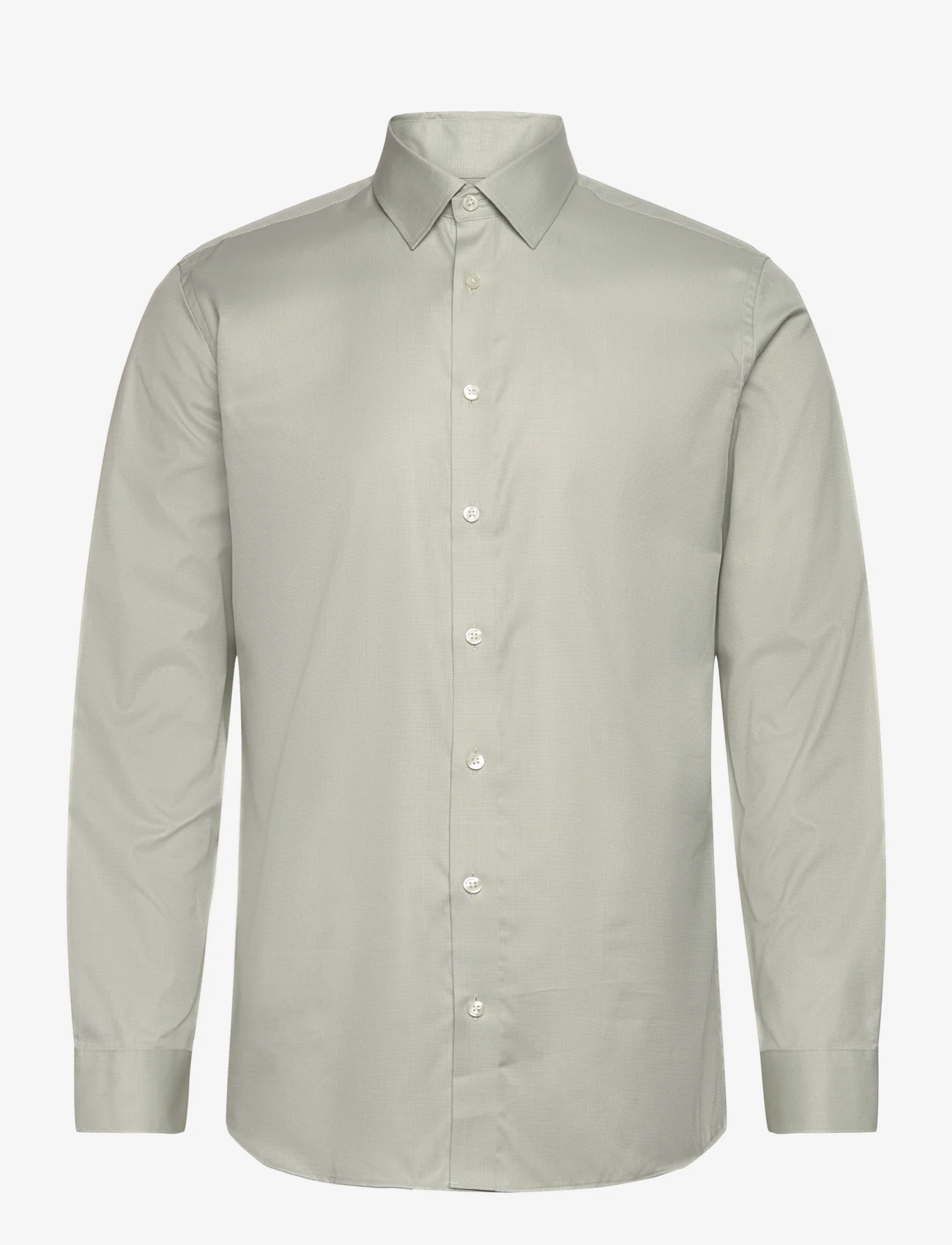 Selected Homme - SLHSLIMETHAN SHIRT LS CLASSIC NOOS - basic shirts - desert sage - 0