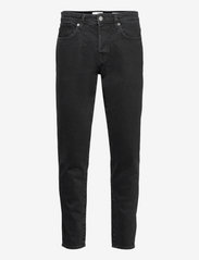 Selected Homme - SLHSLIMTAPE-TOBY 3072 BLACK JEANS U - slim jeans - black denim - 0