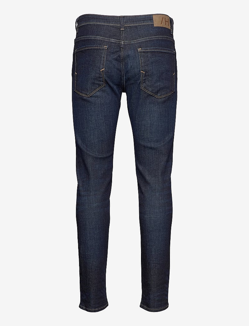 Selected - SLH175-SLIMLEON 6291 DB SUPER JNS NOOS - džinsa bikses ar tievām starām - dark blue denim - 2