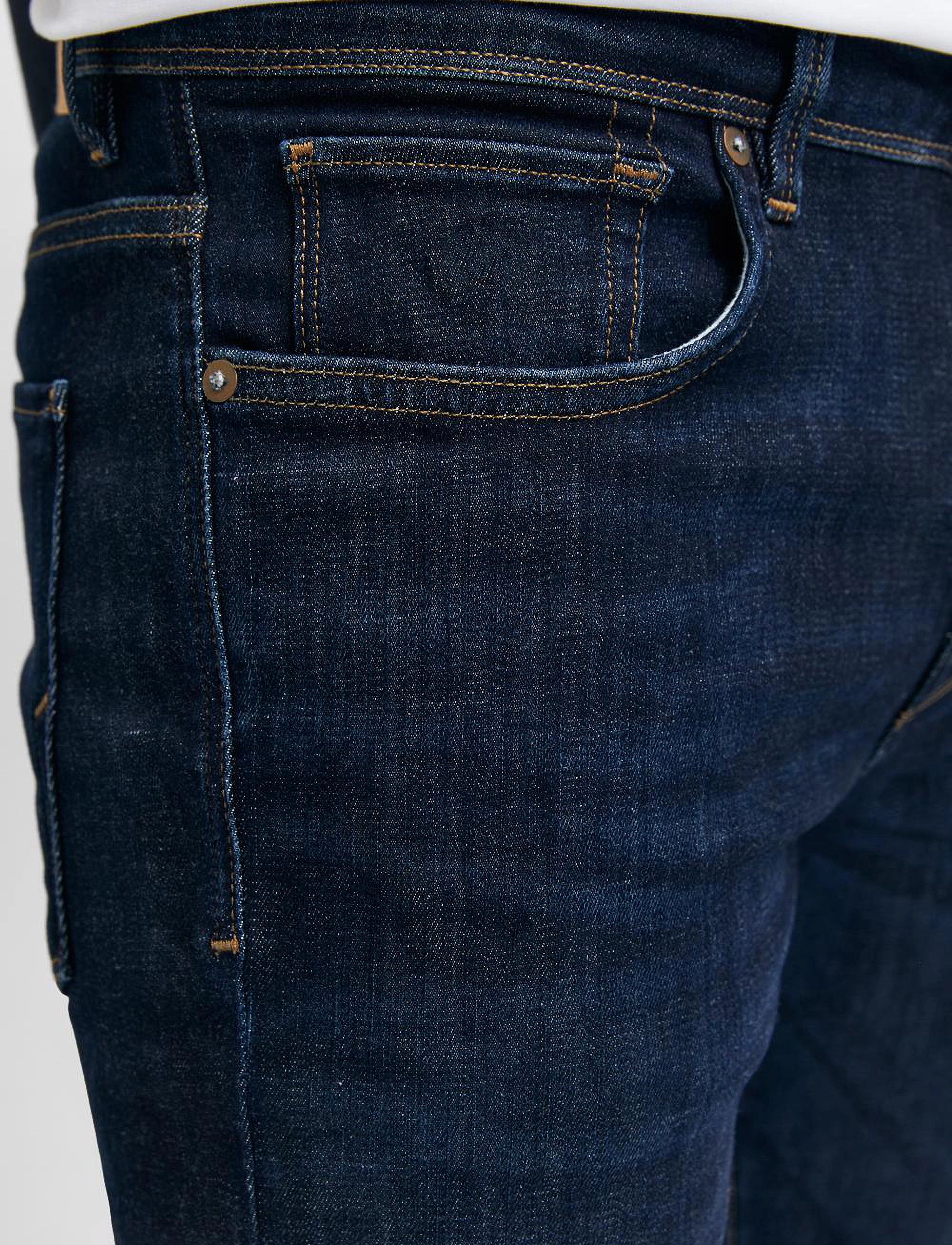 Selected - SLH175-SLIMLEON 6291 DB SUPER JNS NOOS - slim jeans - dark blue denim - 5