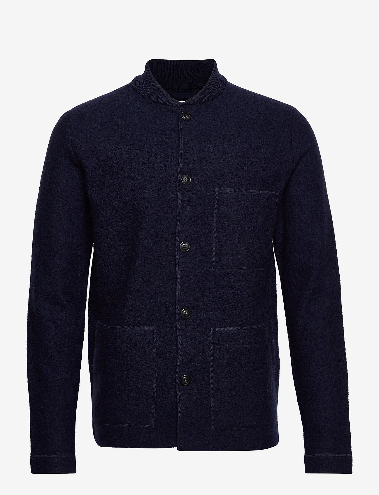 Selected Homme - SLHROAN KNIT WORKWEAR CARDIGAN W - navy blazer - 0