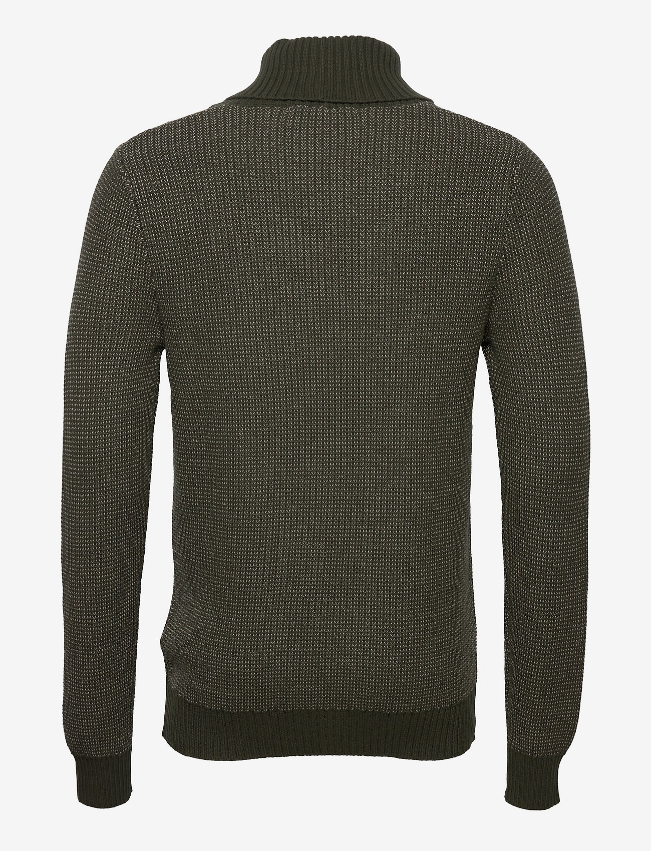 Selected Homme - SLHNOAH LS KNIT SHAWL NECK W - rosin - 1