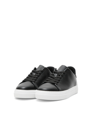 Selected Homme - SLHDAVID CHUNKY LEATHER SNEAKER NOOS O - low tops - black - 8