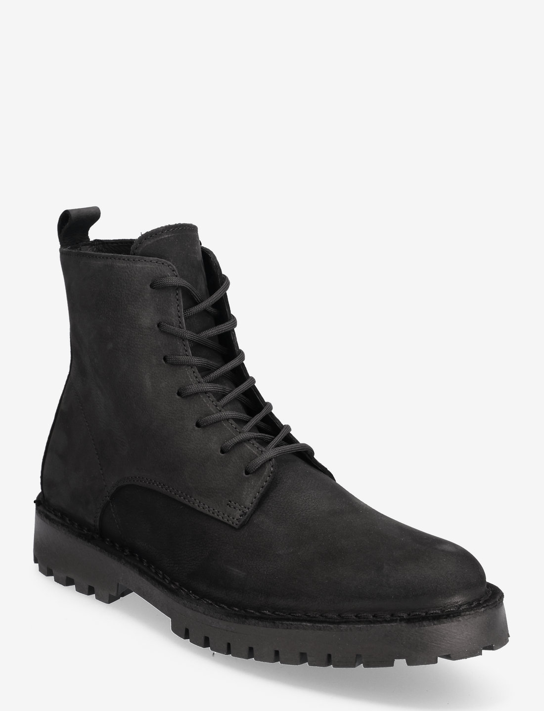 Selected homme hiking boots best sale