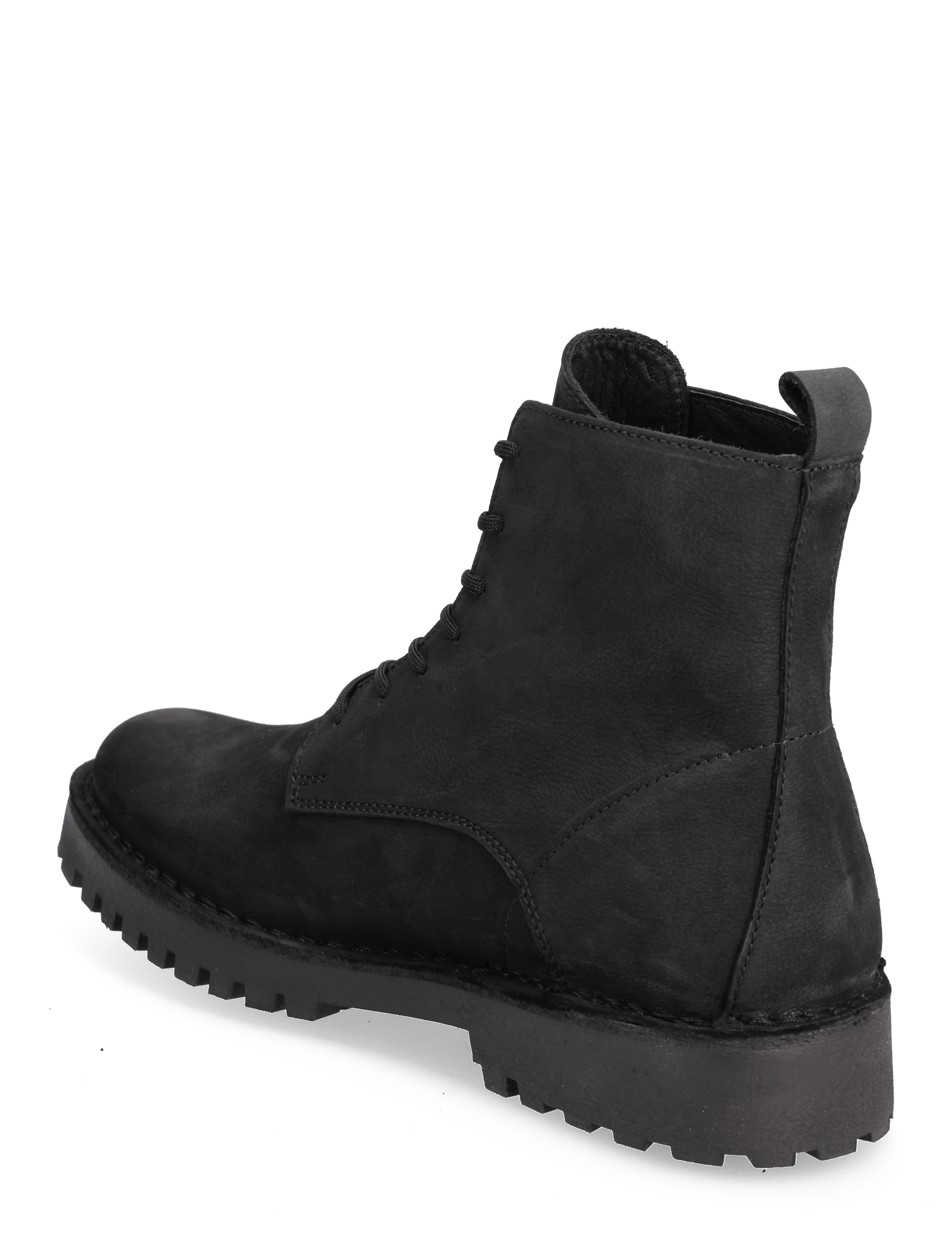 Selected Homme - SLHRICKY NUBUCK LACE-UP BOOT B - black - 2