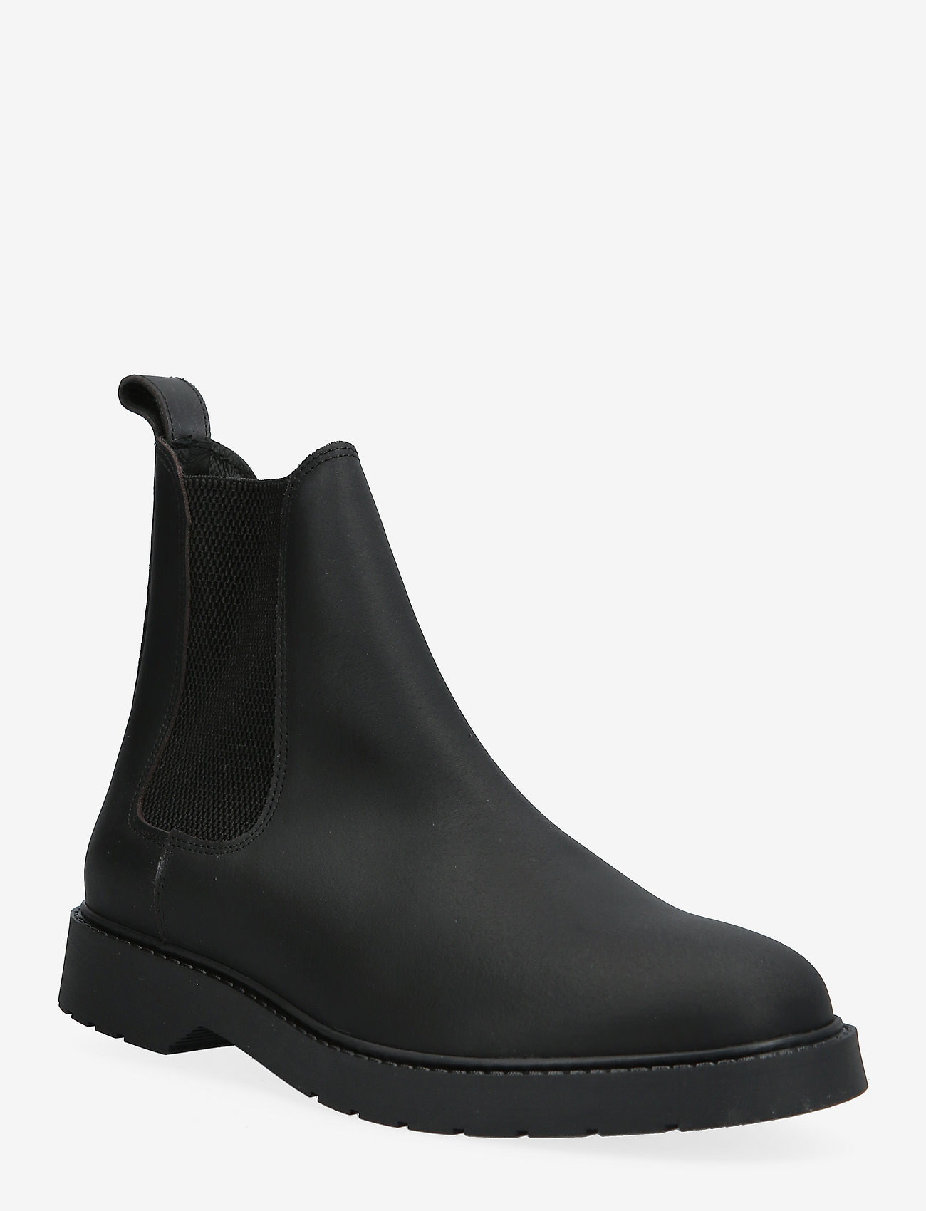 Selected - SLHTIM LEATHER CHELSEA BOOT - black - 0