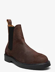 Selected Homme - SLHTIM SUEDE CHELSEA BOOT B - birthday gifts - demitasse - 0