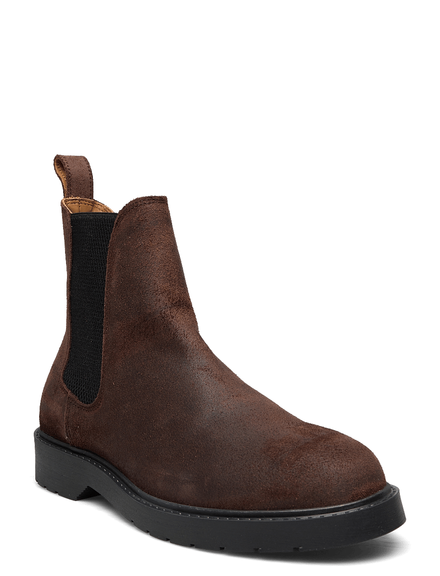 Selected - SLHTIM SUEDE CHELSEA BOOT - chelsea boots - demitasse - 0