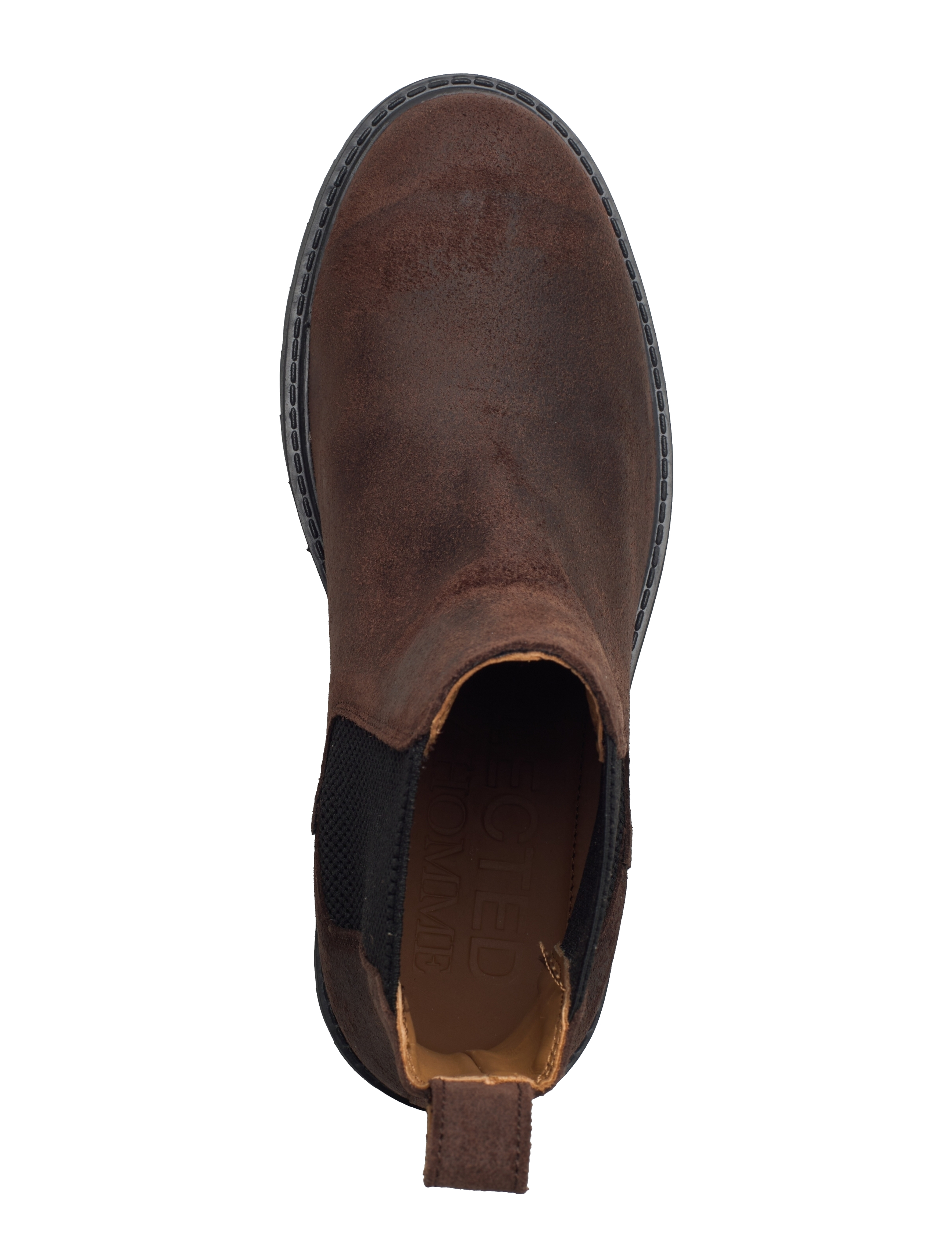 Selected - SLHTIM SUEDE CHELSEA BOOT B - chelsea boots - demitasse - 3