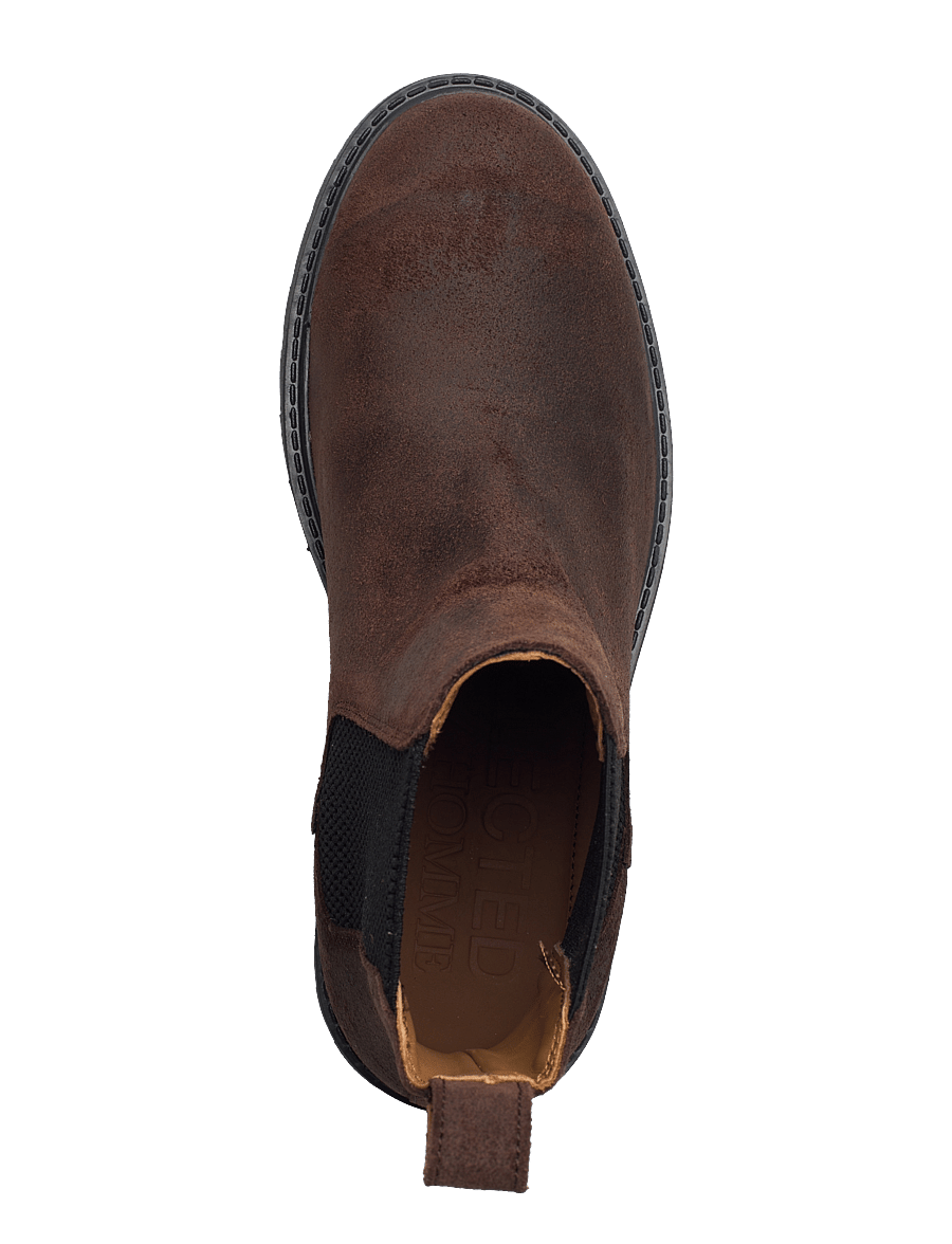 Selected - SLHTIM SUEDE CHELSEA BOOT - chelsea boots - demitasse - 3