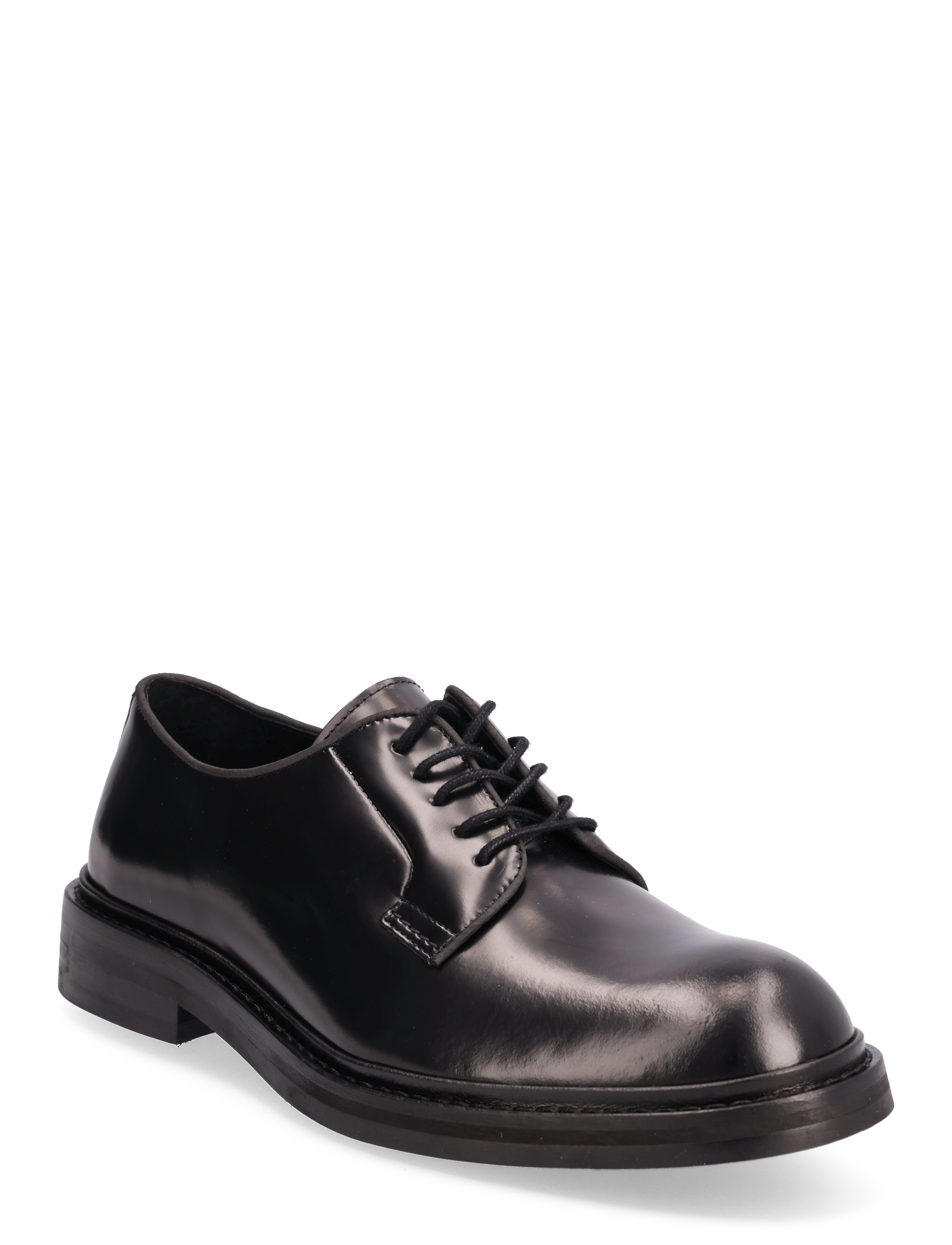 Selected Homme - SLHCARTER LEATHER BLUCHER SHOE B - black - 1
