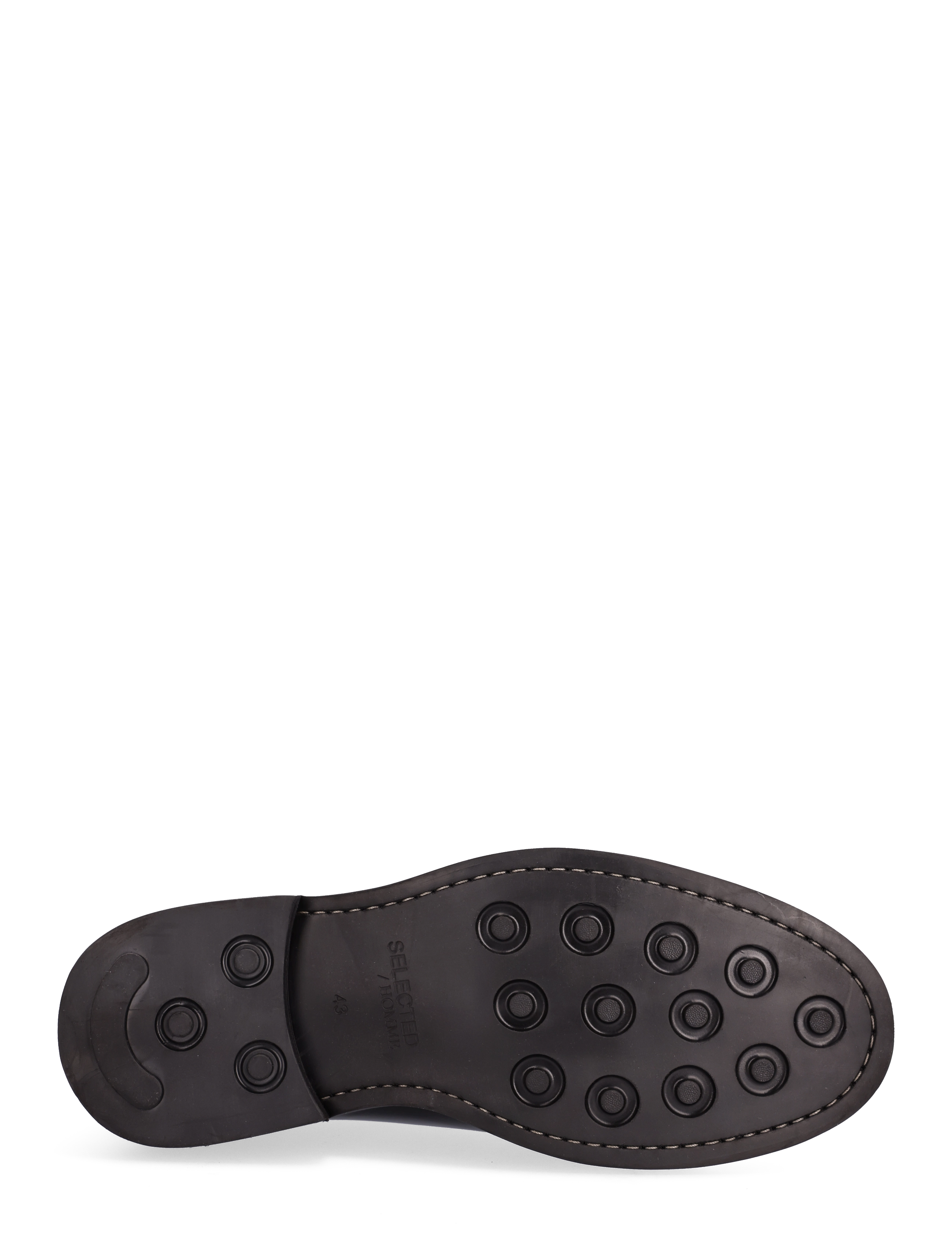 Selected Homme - SLHCARTER LEATHER BLUCHER SHOE B - black - 5