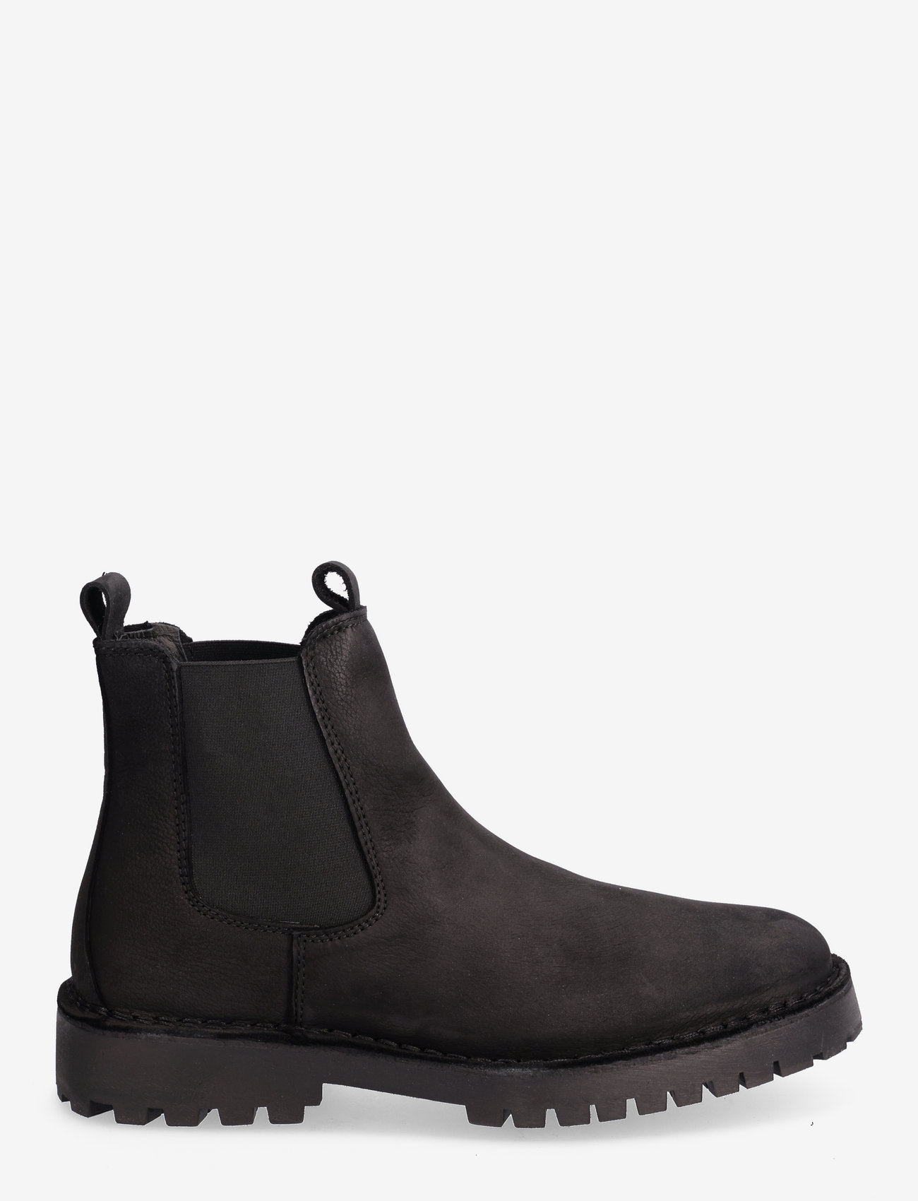 Selected Homme - SLHRICKY NUBUCK CHELSEA BOOT B - birthday gifts - black - 1