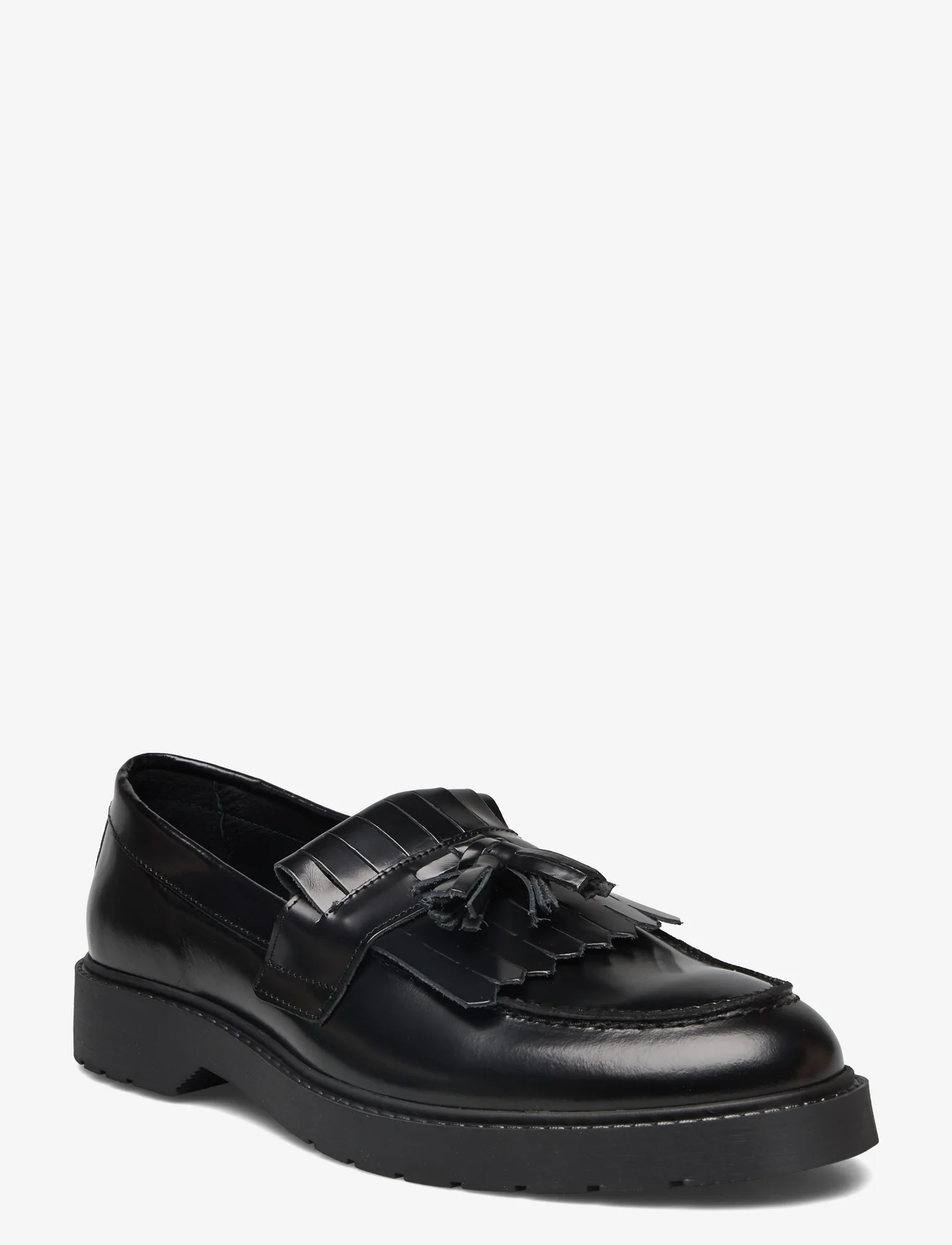 Selected Homme - SLHTIM LEATHER KILTIE LOAFER B - spring shoes - black - 0