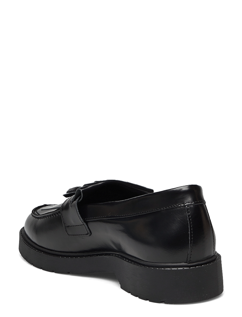 Selected - SLHTIM LEATHER KILTIE TASSEL LOAFER - nach anlass kaufen - black - 3