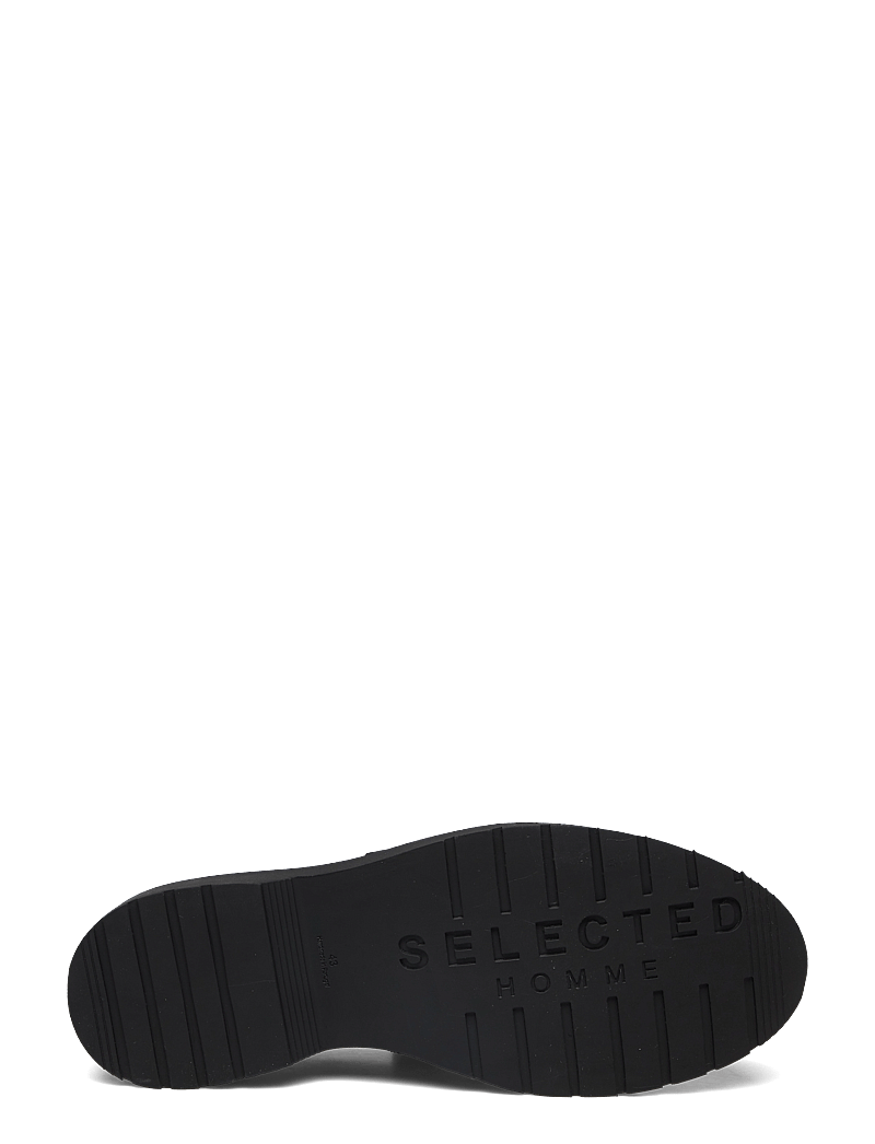 Selected - SLHTIM LEATHER KILTIE TASSEL LOAFER - nach anlass kaufen - black - 5