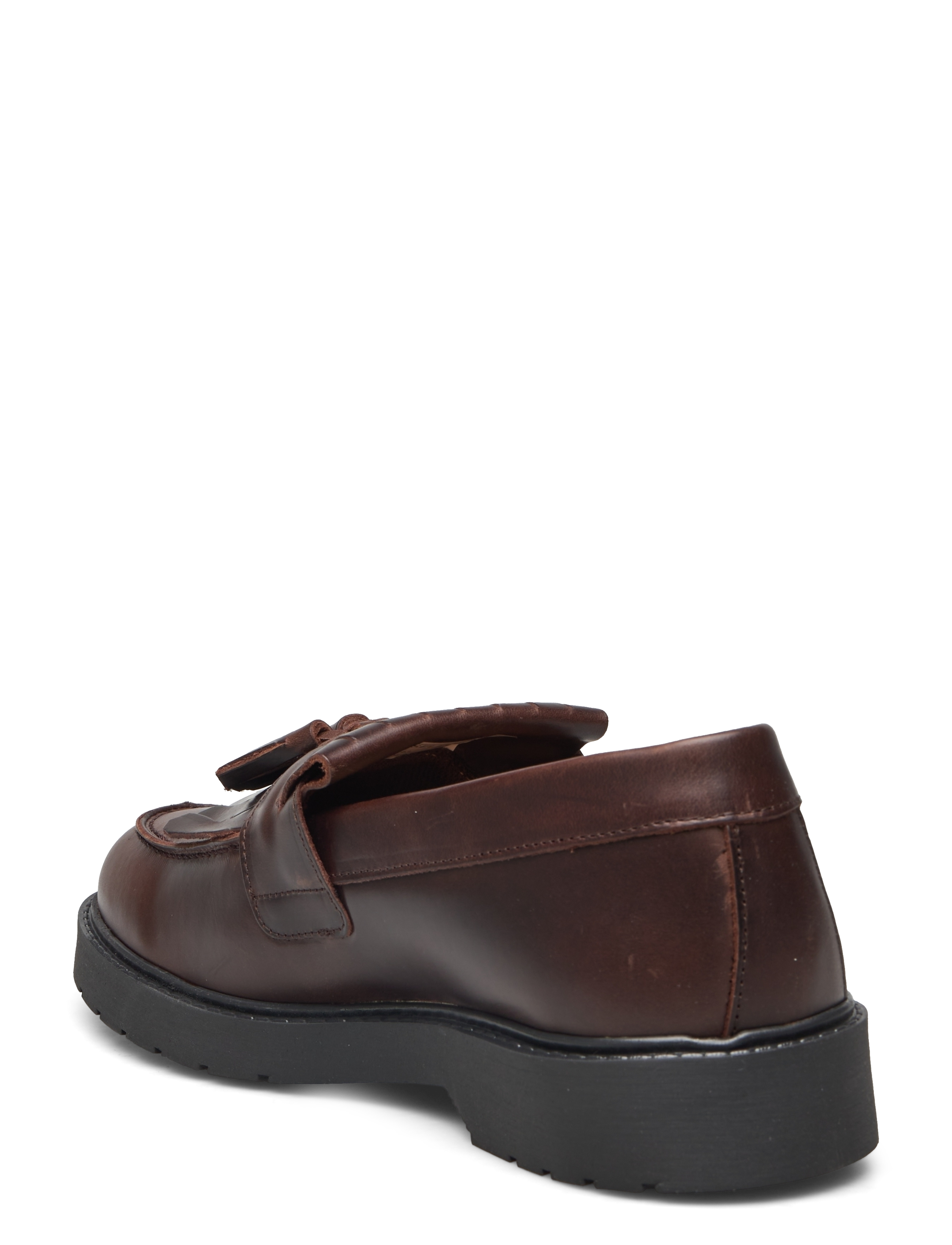 Selected - SLHTIM LEATHER KILTIE TASSEL LOAFER - demitasse - 2