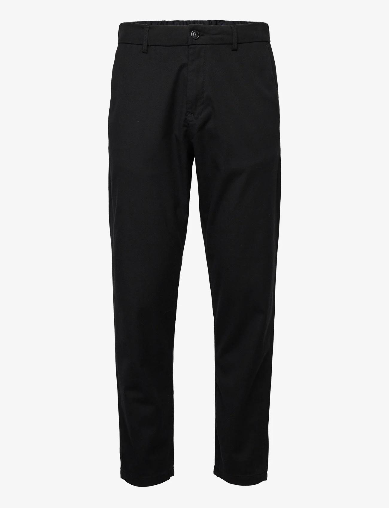 Selected Homme - SLHSLIMTAPERED-YORK PANTS - casual trousers - black - 0