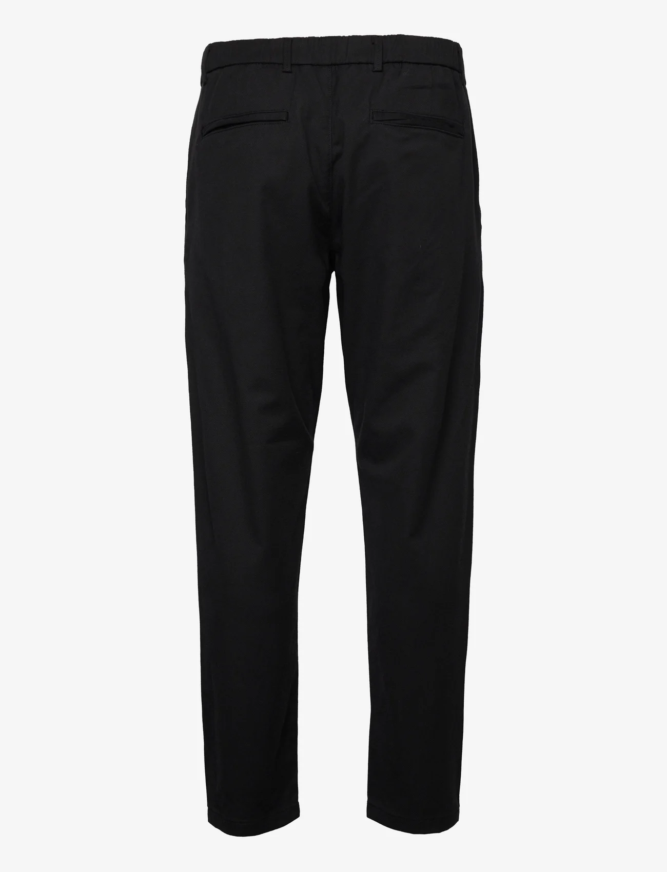 Selected Homme - SLHSLIMTAPERED-YORK PANTS - casual trousers - black - 1