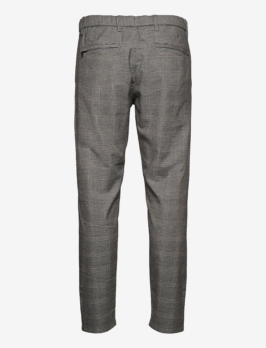 Selected - SLHSLIMTAPERED-YORK PANTS - freizeithosen - grey - 2