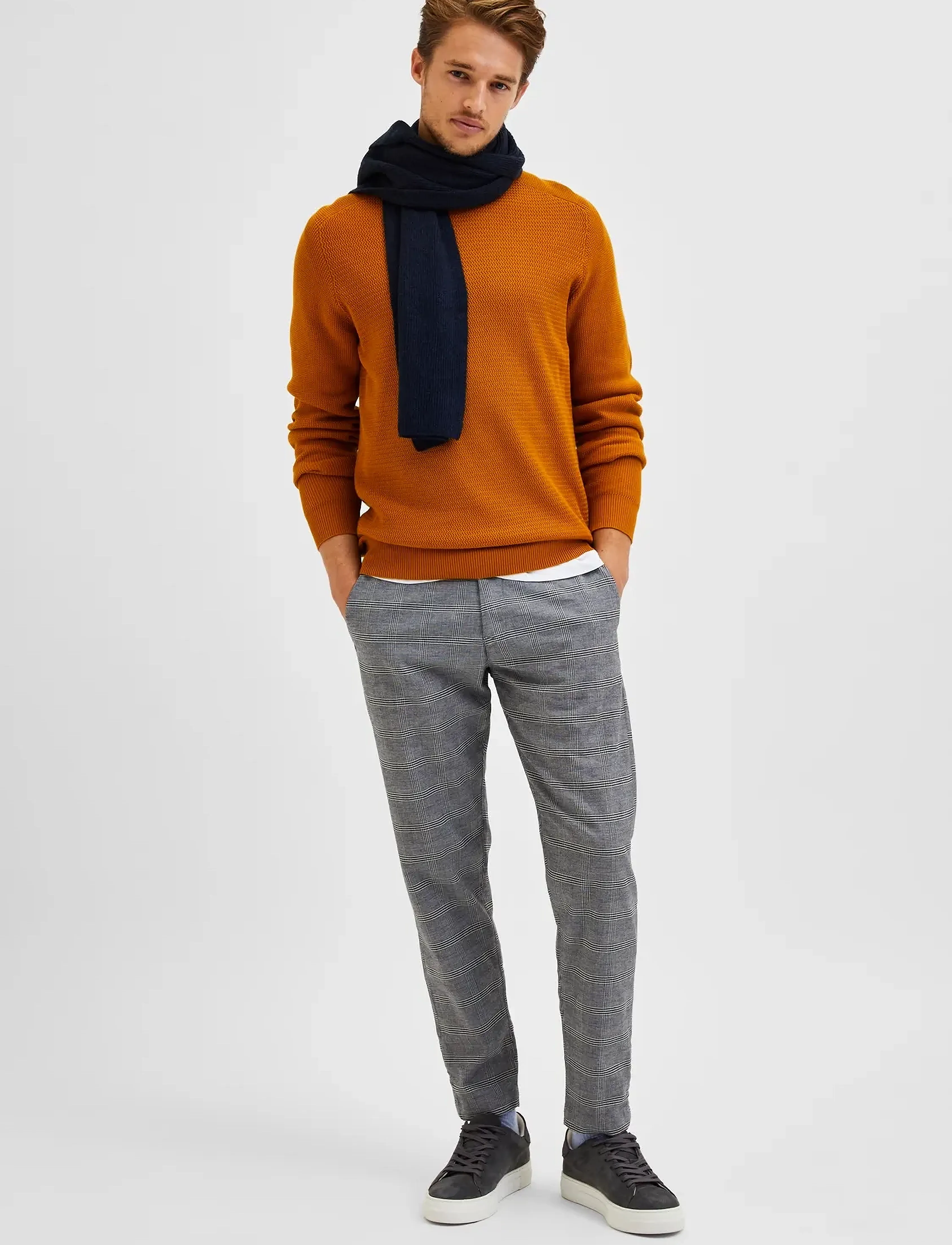 SELECTED Slhslimtapered-York Pants casual byxor herr – bild 5