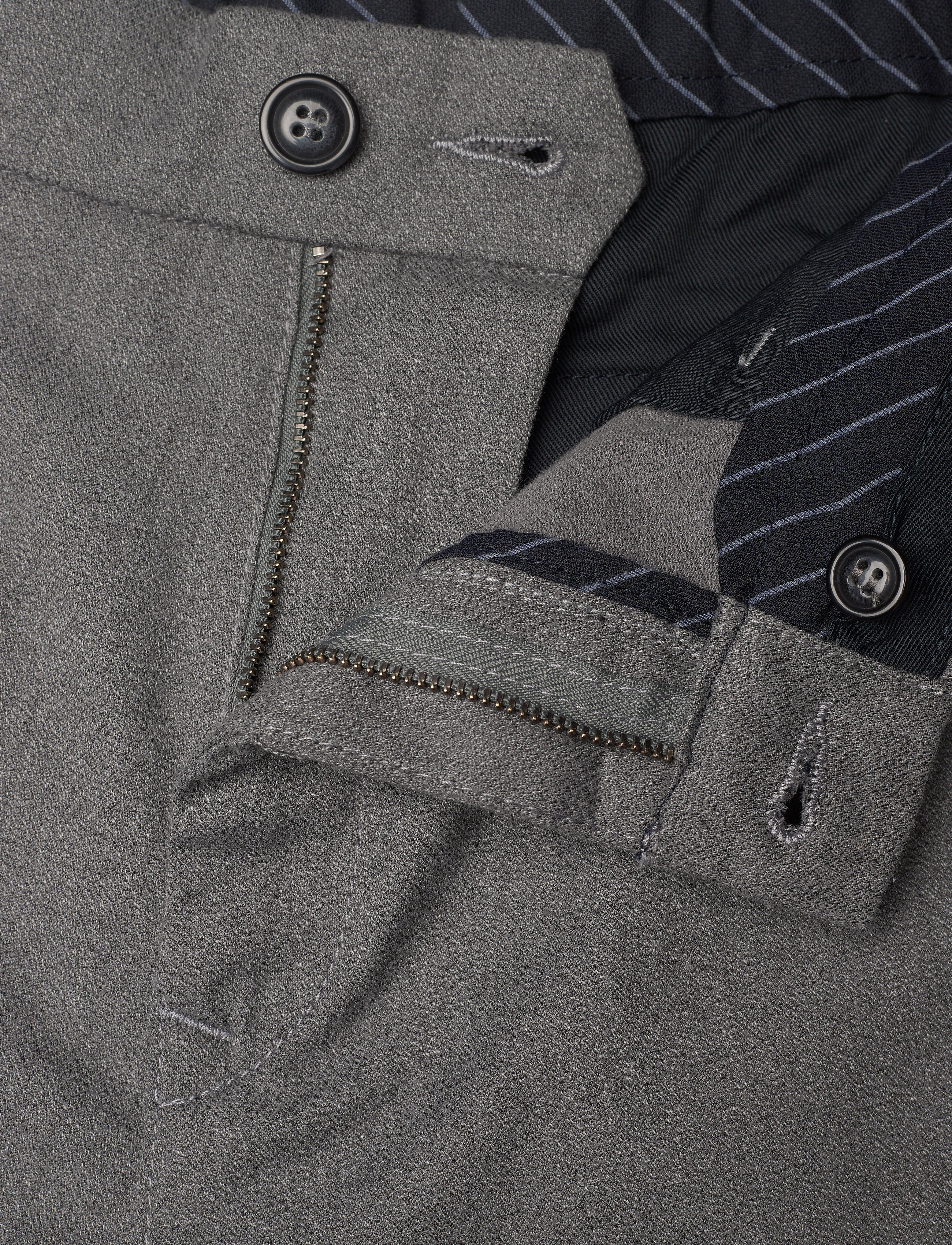 Selected - SLHSLIMTAPERED-YORK PANTS - casual byxor - phantom - 4