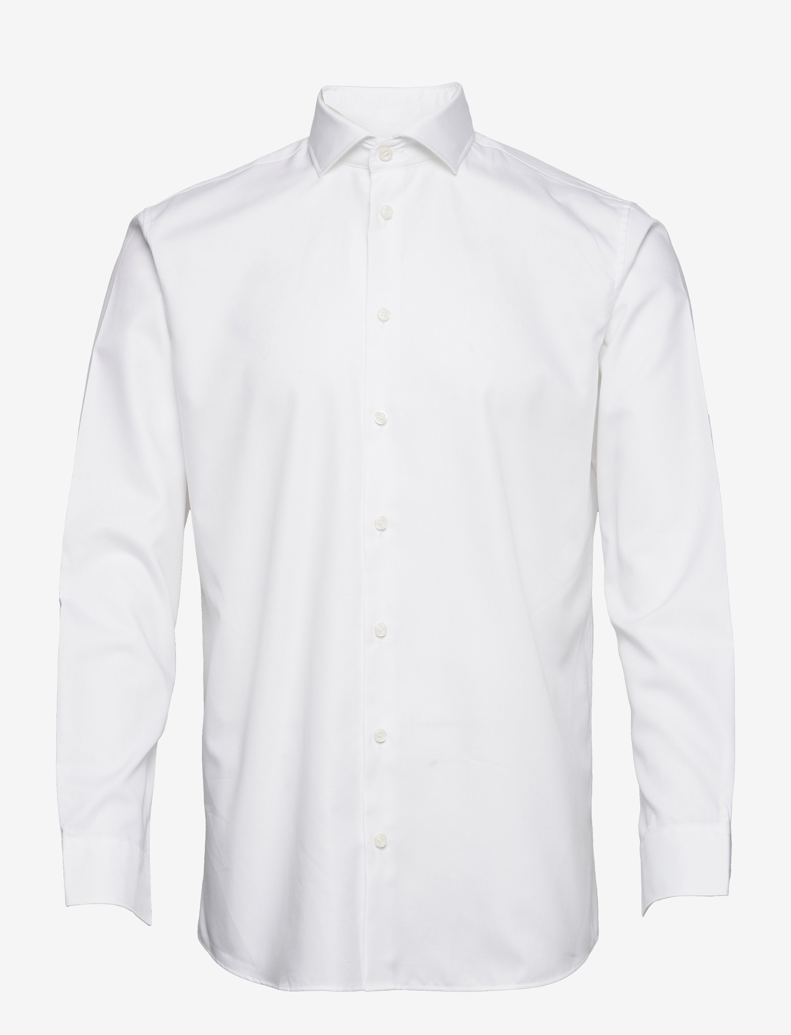 SLHSLIM-ETHAN SHIRT LS CUT AWAY NOOS - BRIGHT WHITE