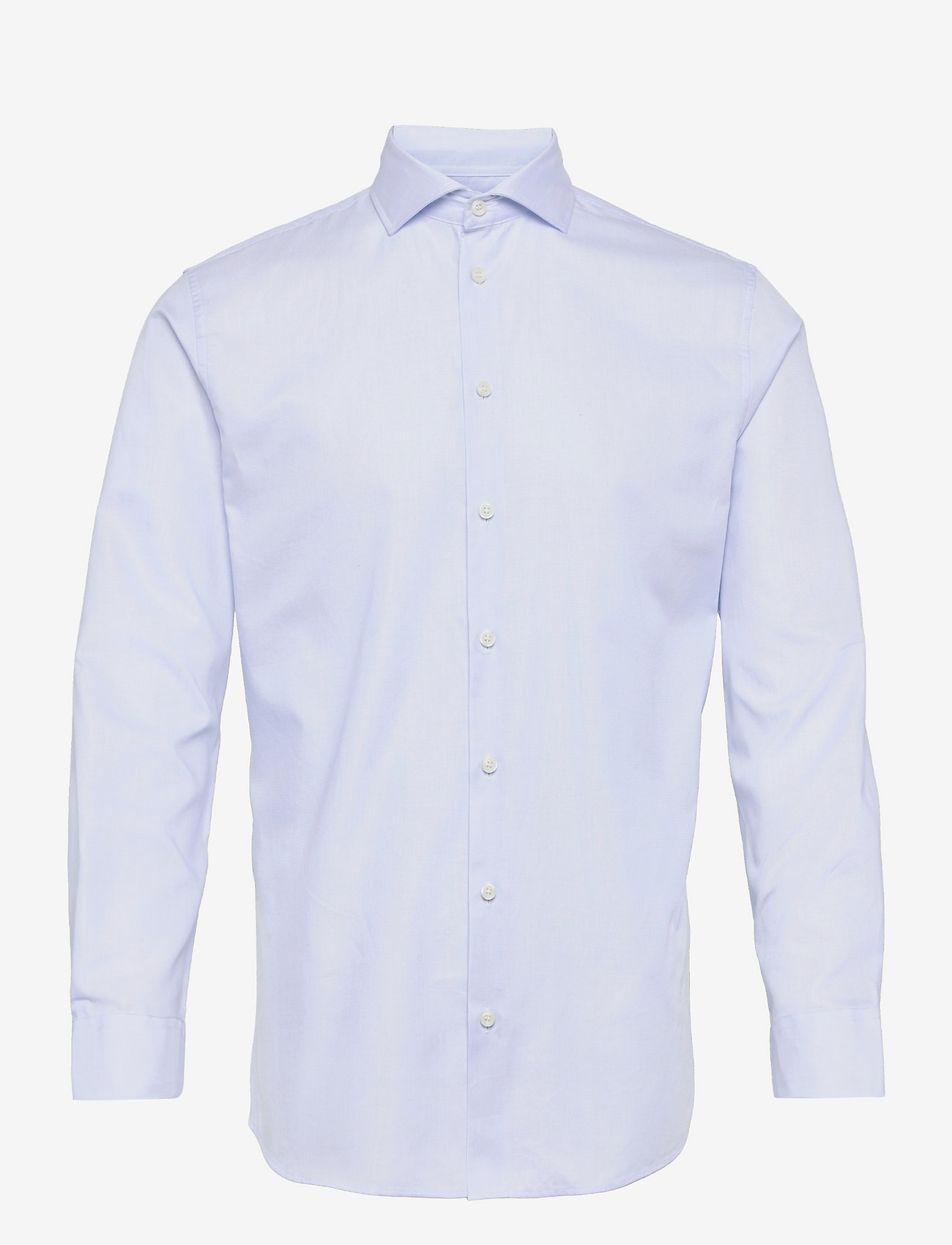 Selected Homme - SLHSLIM-ETHAN SHIRT LS CUT AWAY NOOS - basic skjortor - light blue - 0