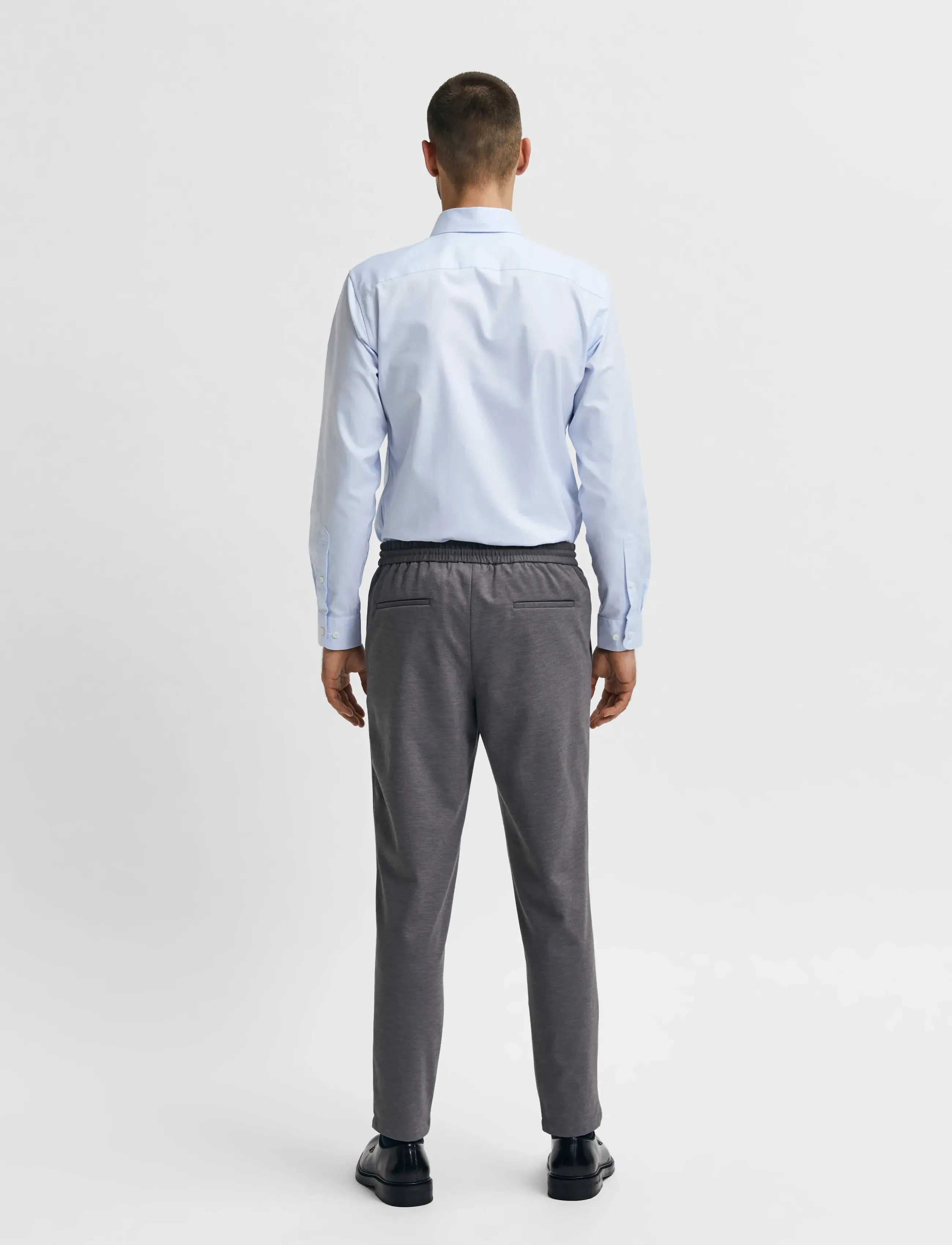 Selected - SLMSLIMFRIT ETHAN LS SHIRT CUT AWAY NOOS - formelle hemden - light blue - 2