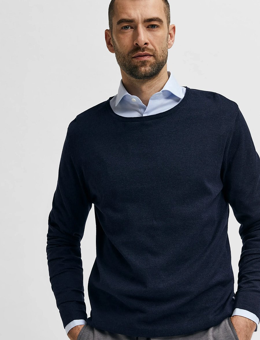 Selected - SLMSLIMFRIT ETHAN LS SHIRT CUT AWAY NOOS - formelle hemden - light blue - 5