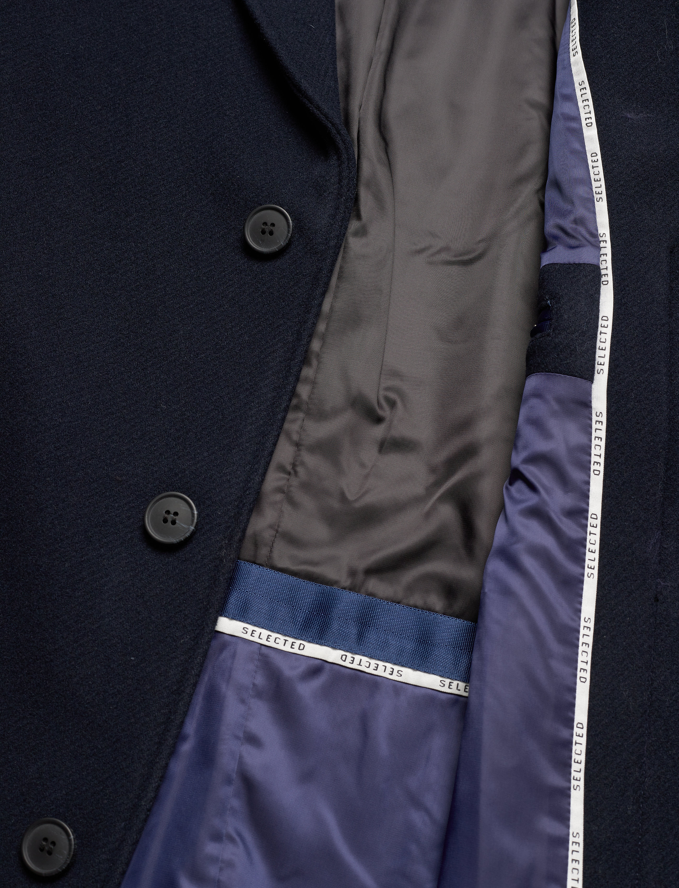 Selected - SLHHAGEN W COAT B - dark sapphire - 4