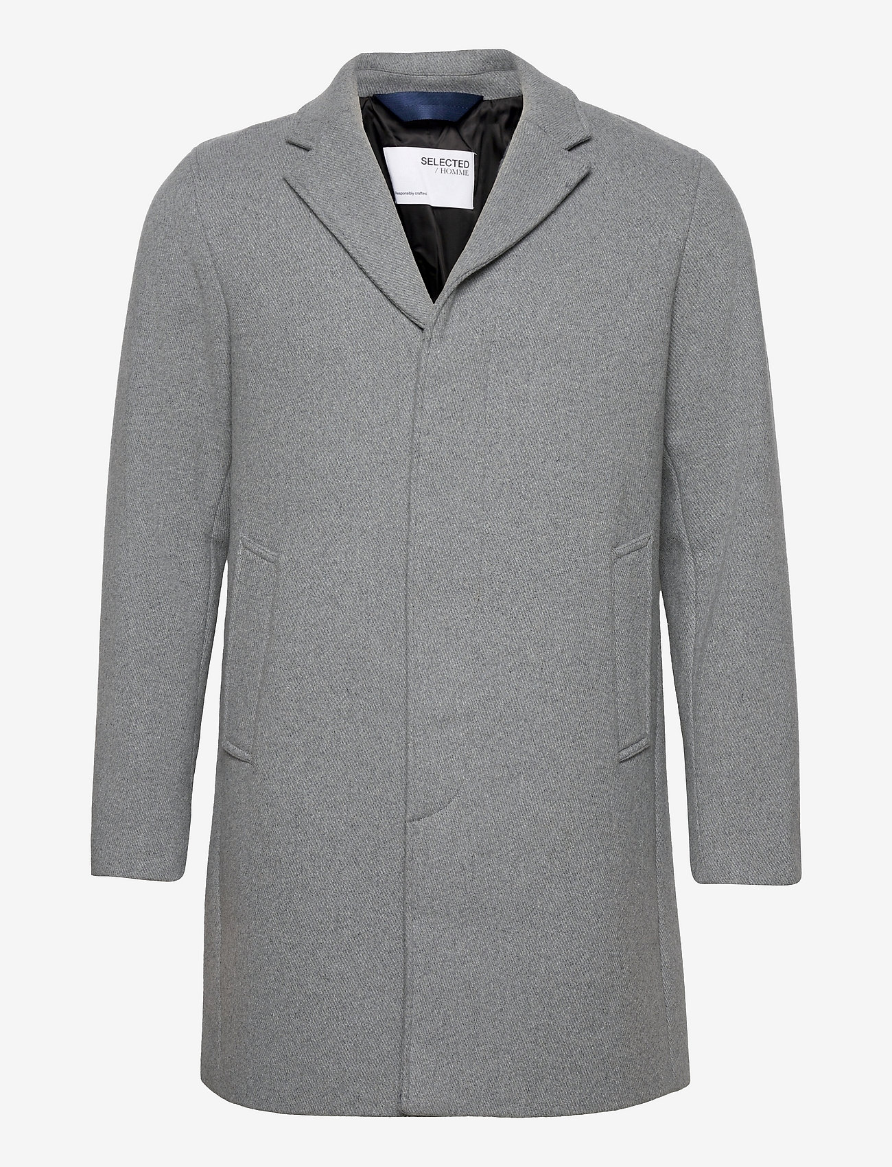 Selected - SLHHAGEN W COAT B - grey melange - 0