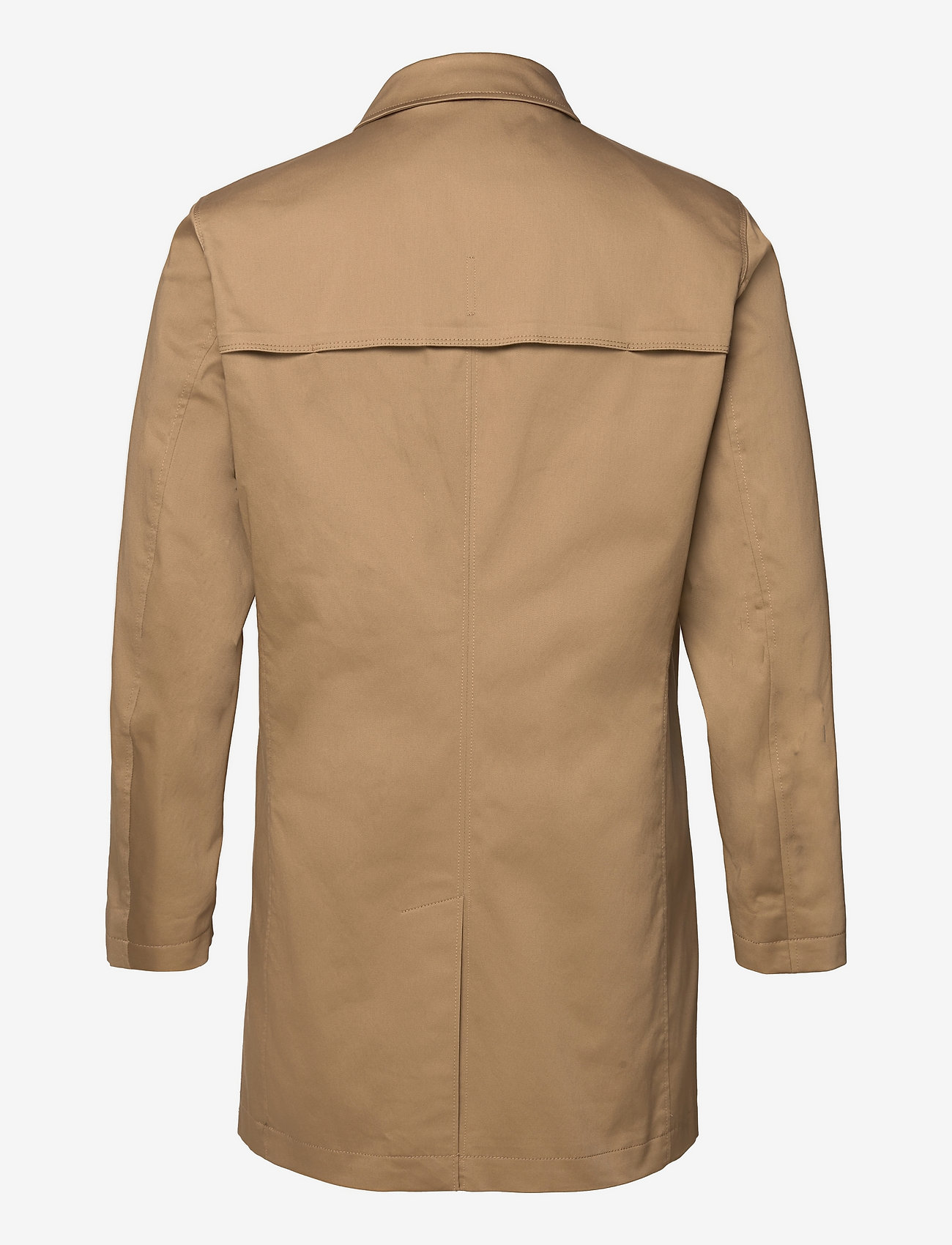 Selected Homme - SLHNEW TIMELESS COTTON COAT   B - petrified oak - 1