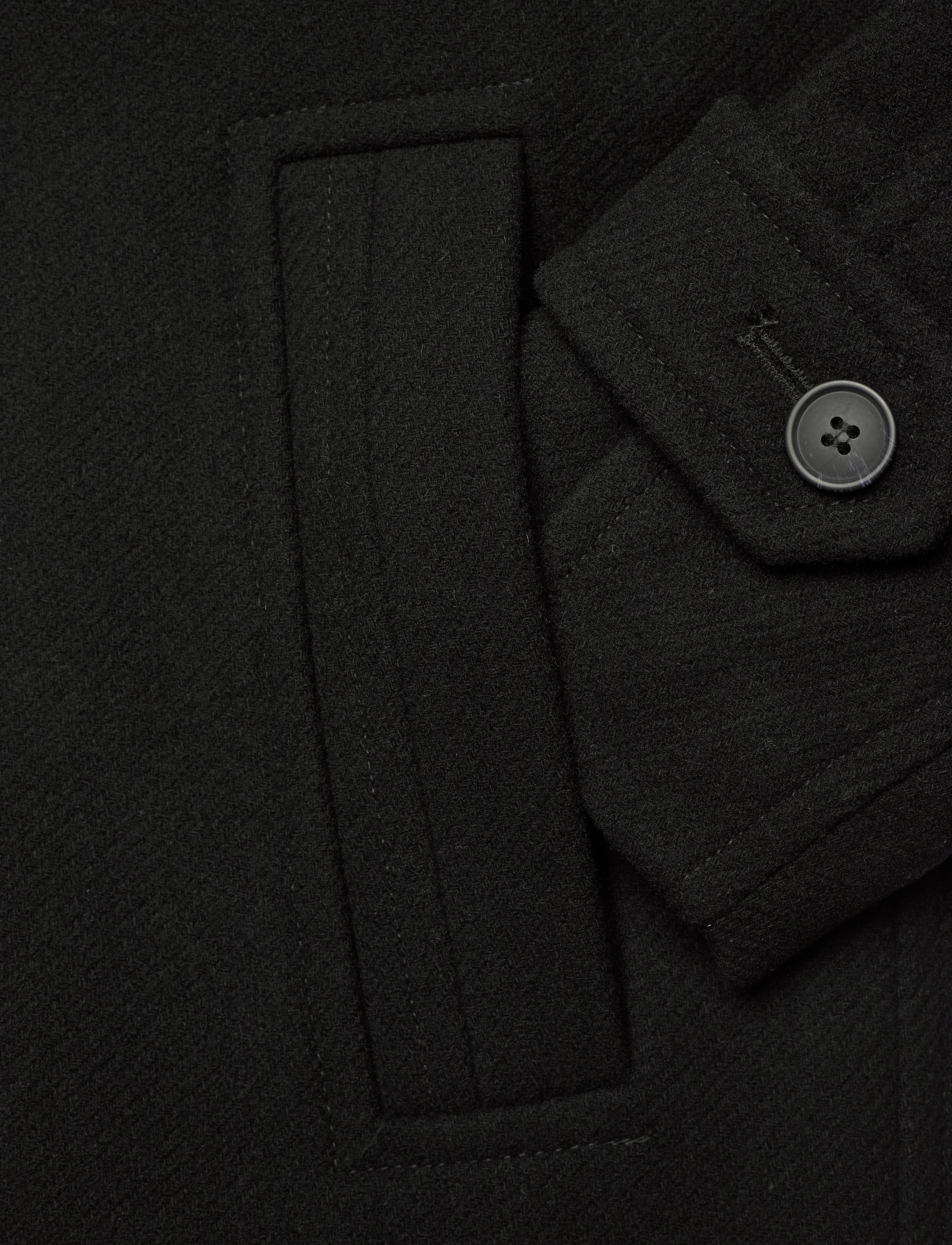 Selected - SLHNOAH W COAT B - black - 3