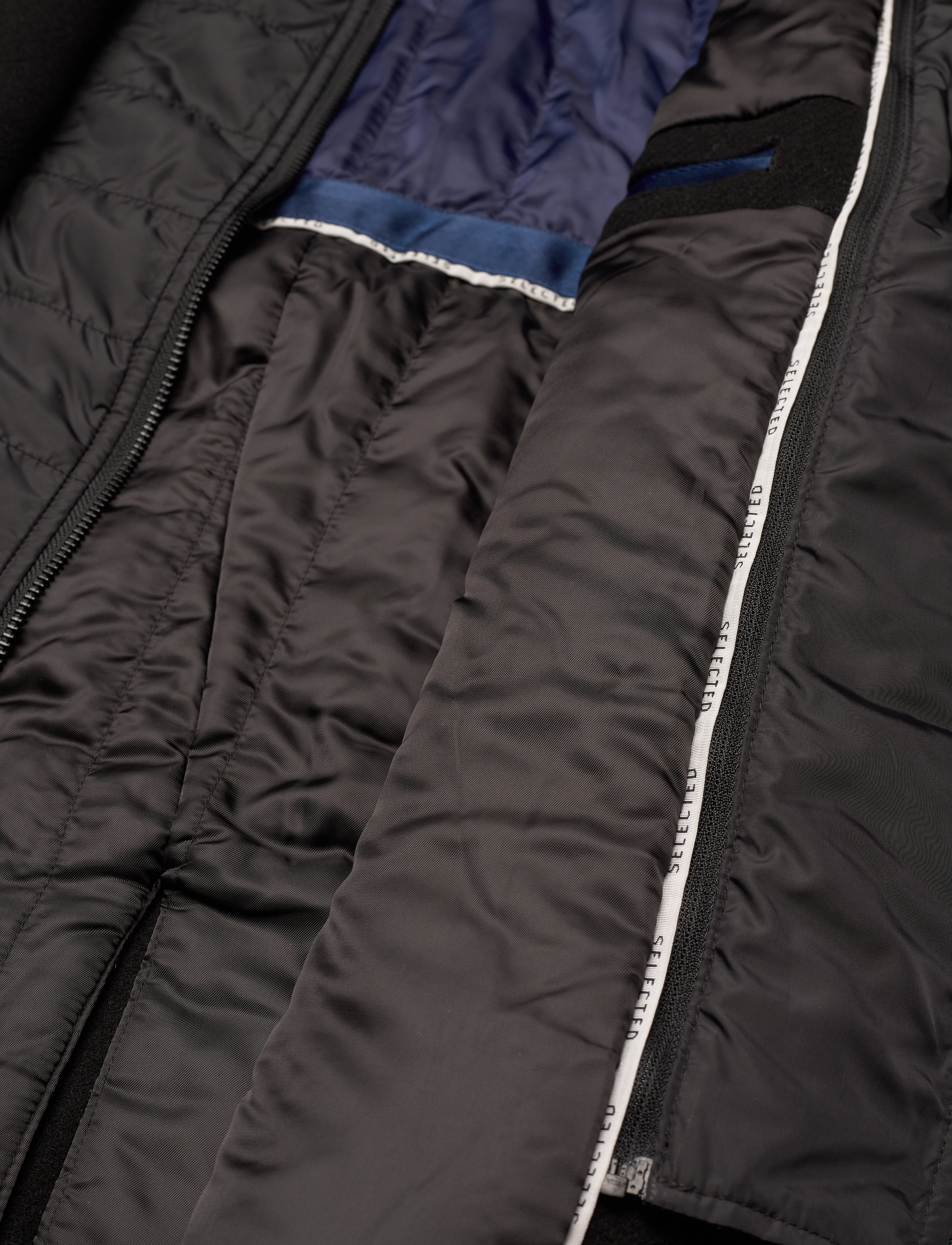 Selected - SLHNOAH W COAT B - black - 4