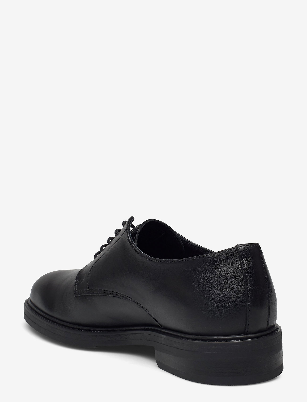 Selected - SLHBLAKE LEATHER DERBY SHOE NOOS O - derby kingad - black - 3
