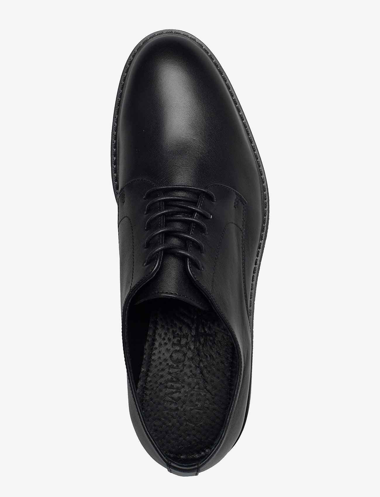 Selected - SLHBLAKE LEATHER DERBY SHOE NOOS O - derby kingad - black - 4