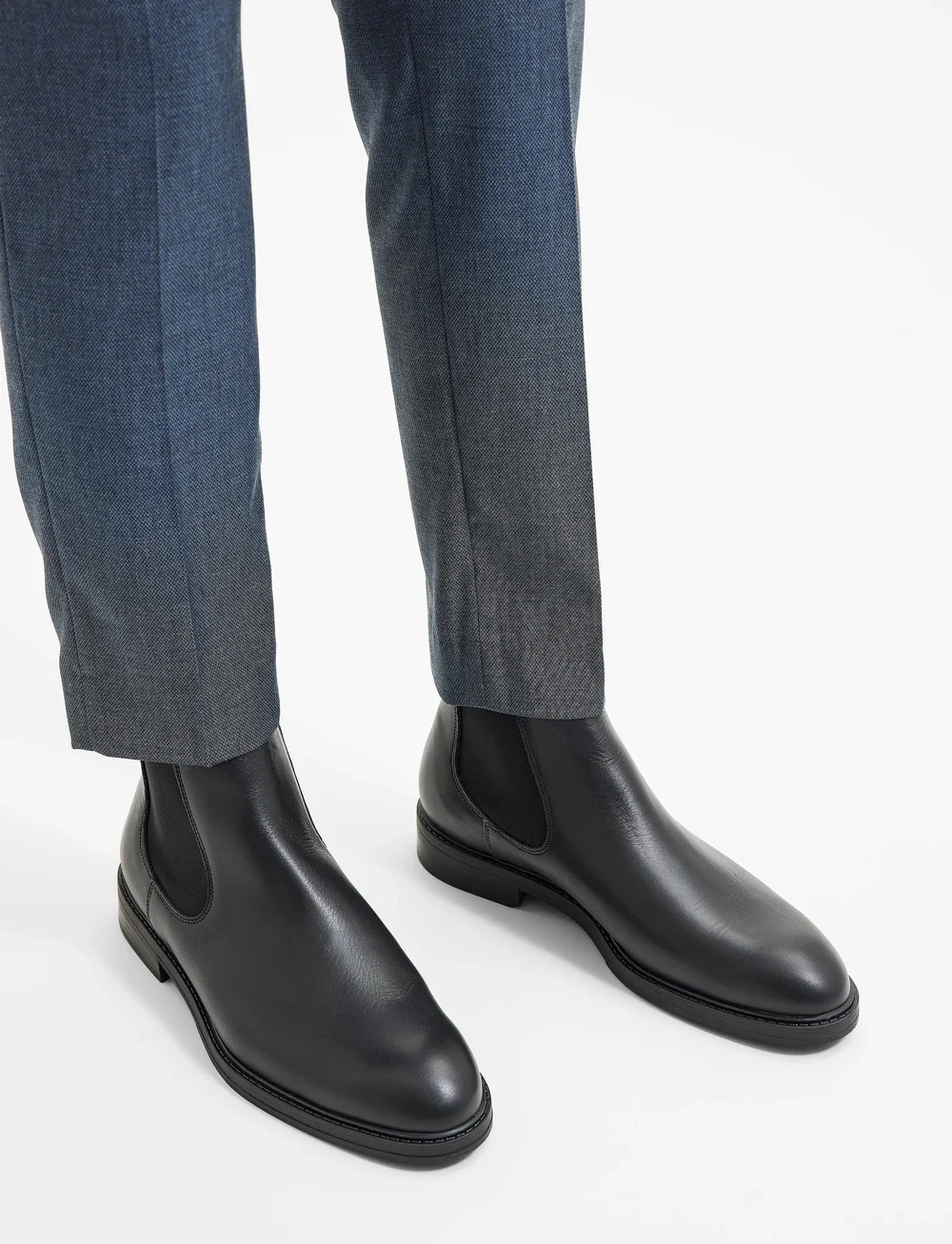 Selected - SLHBLAKE LEATHER CHELSEA BOOT NOOS - chelsea boots - black - 0